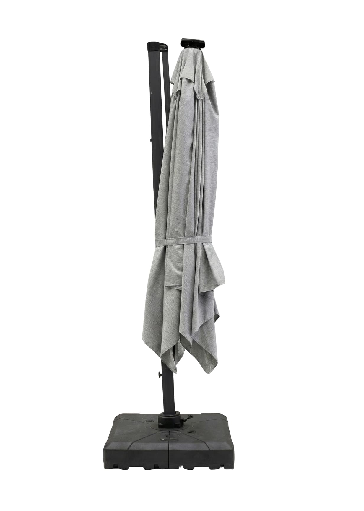 Ampelschirm "", 300cm, hellgrau solar
