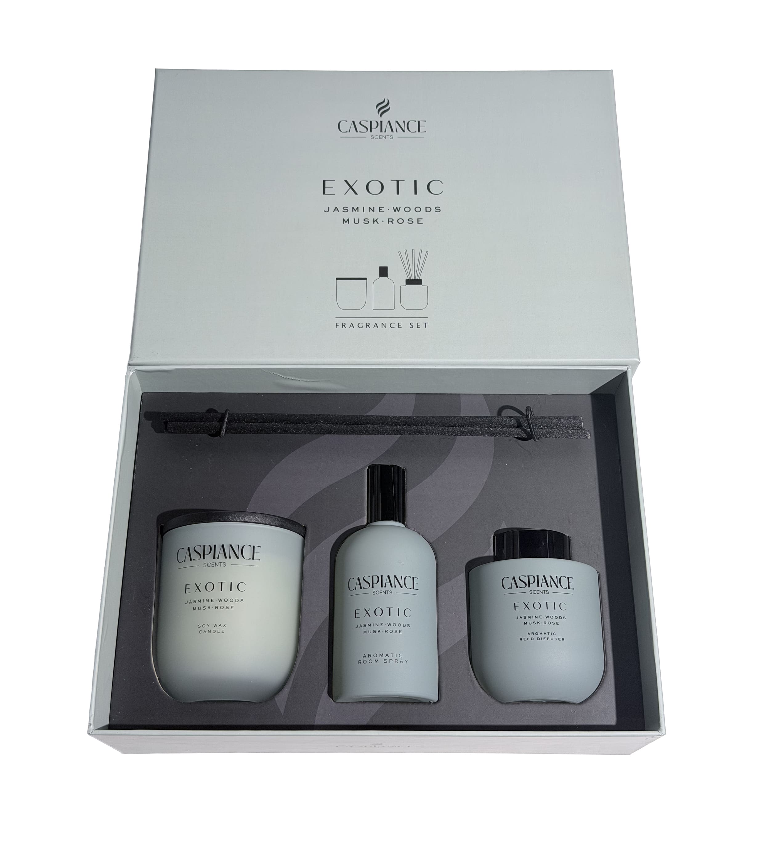 Caspiance Geschenkbox 3er Set "Exotic"