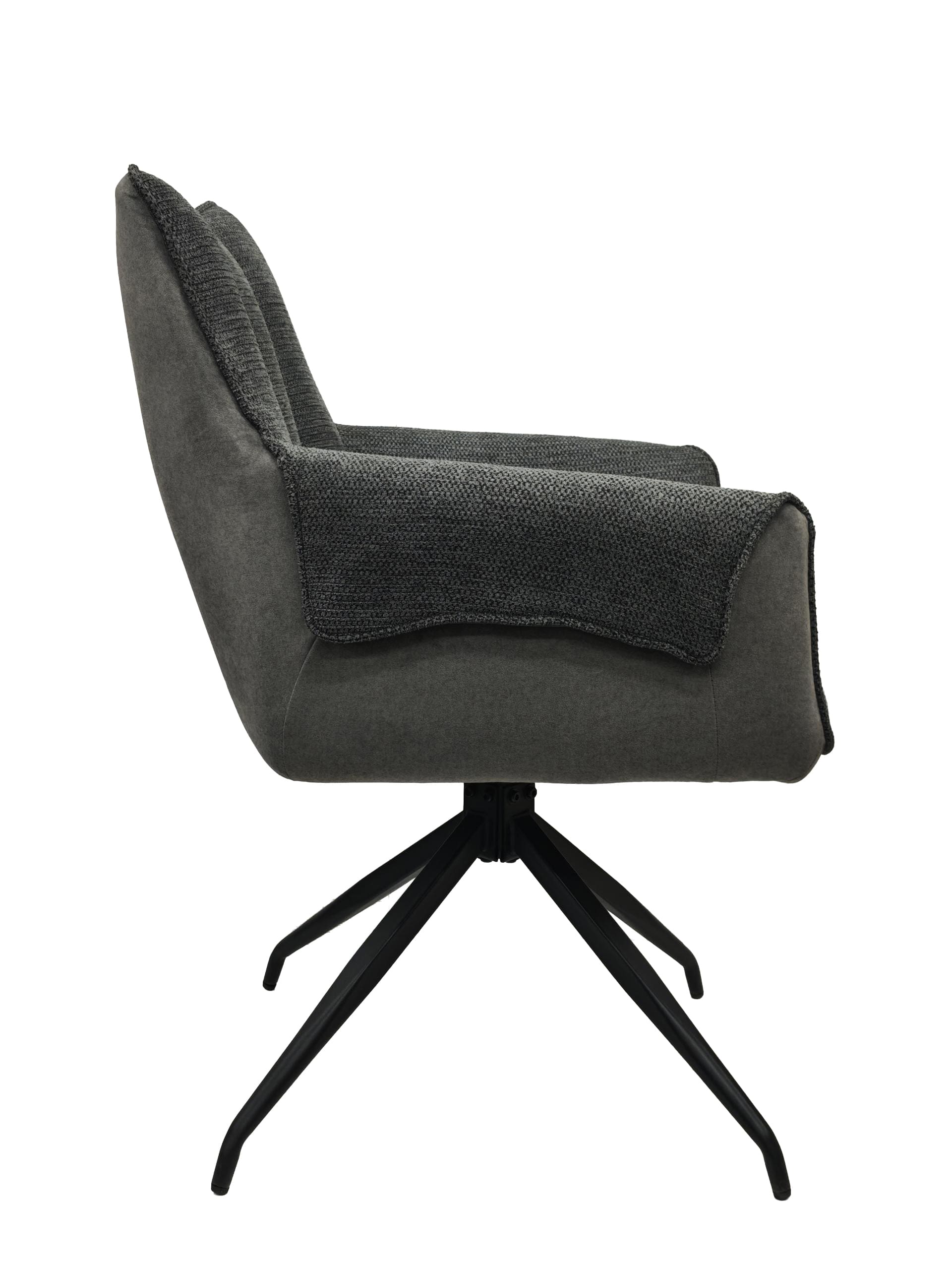 Drehstuhl Phoenix Webstoff grau