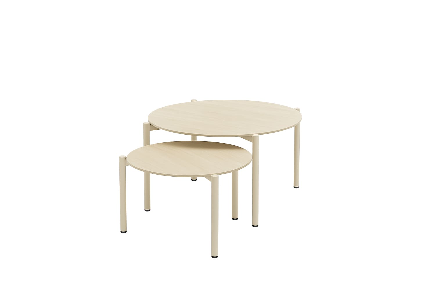 Couchtisch 2er-Set "Terrano" taupe