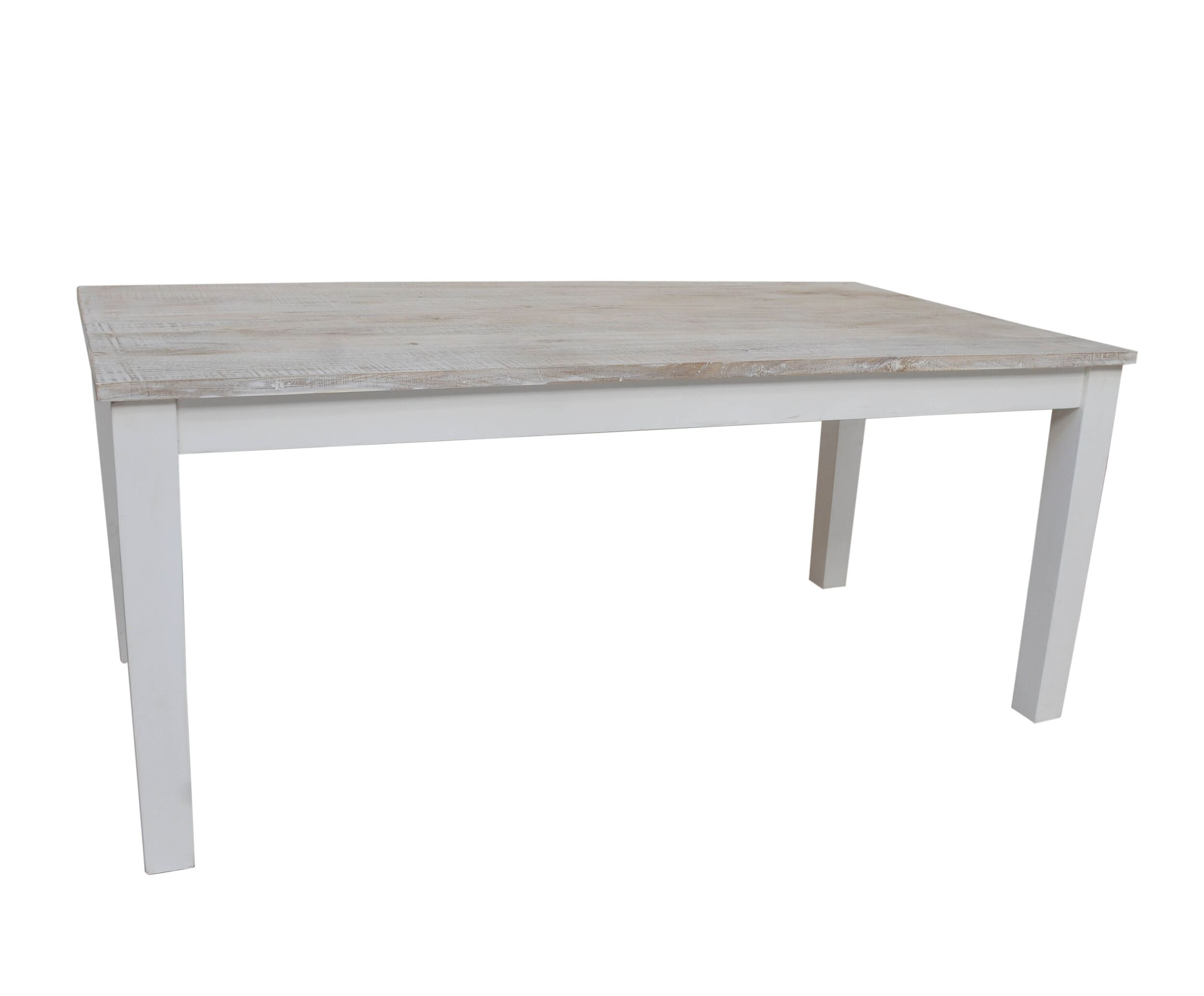Esstisch Hampton Mango weiß 180x90x77cm