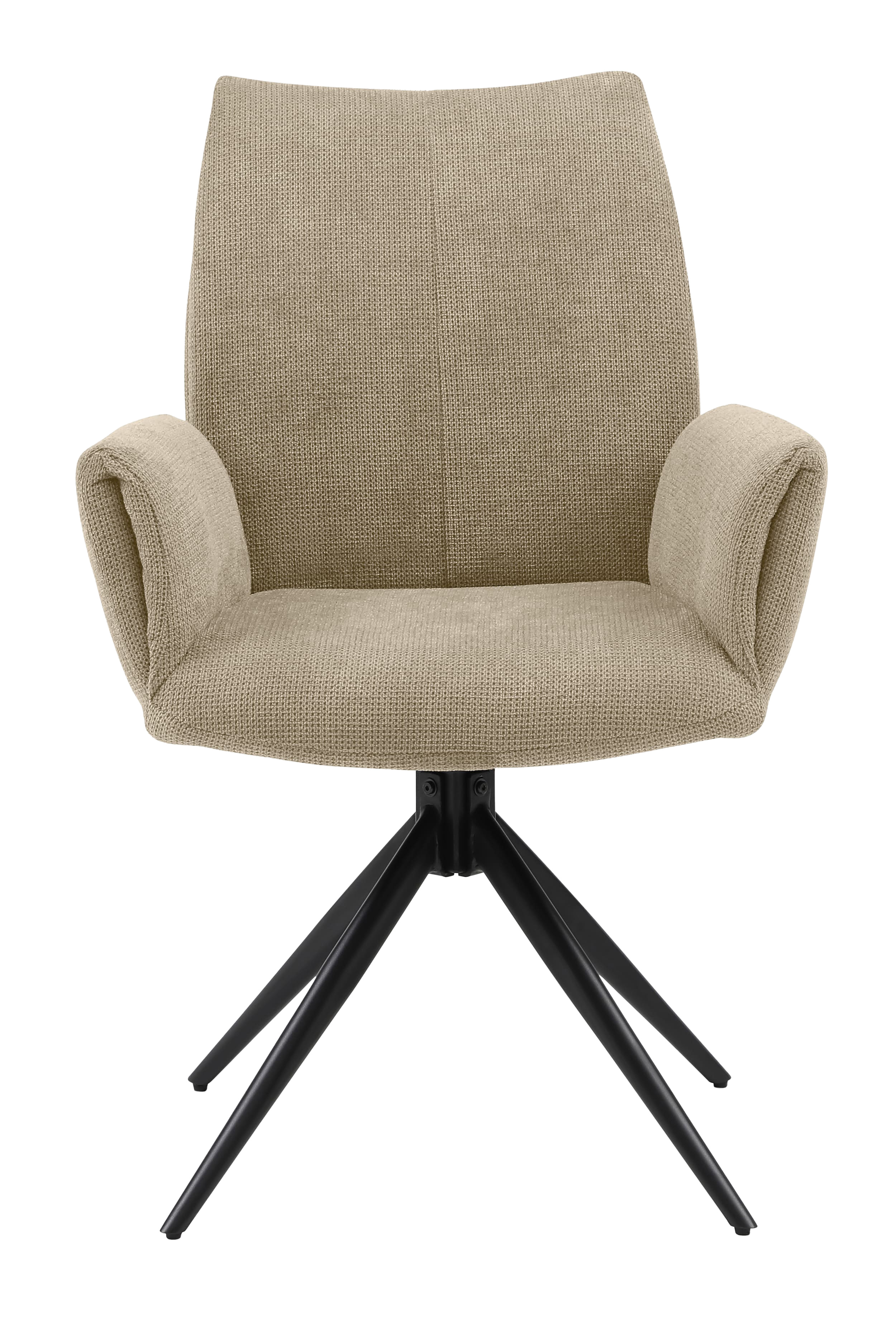 Drehstuhl Monti Bezug Webstoff creme