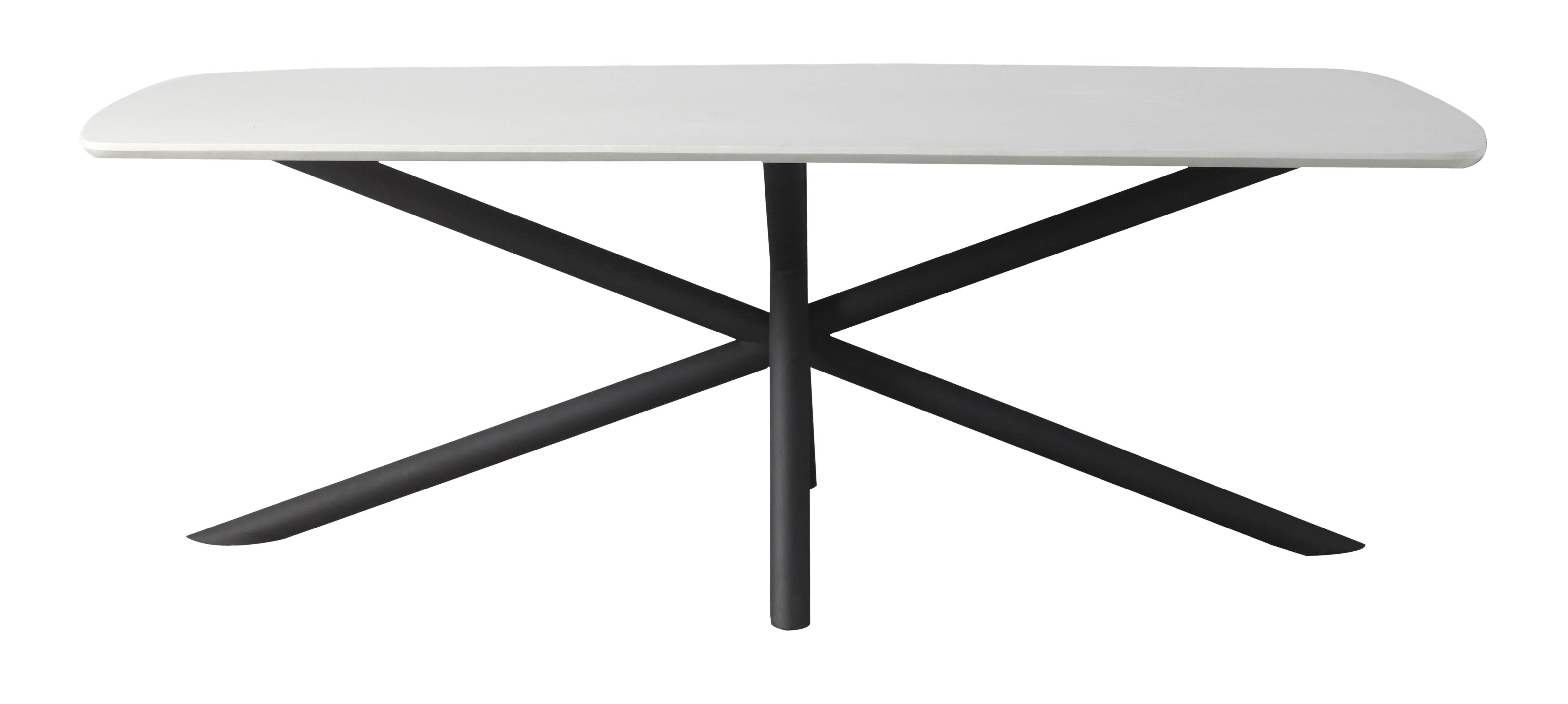 Esstisch Lunox white 220x100x77cm