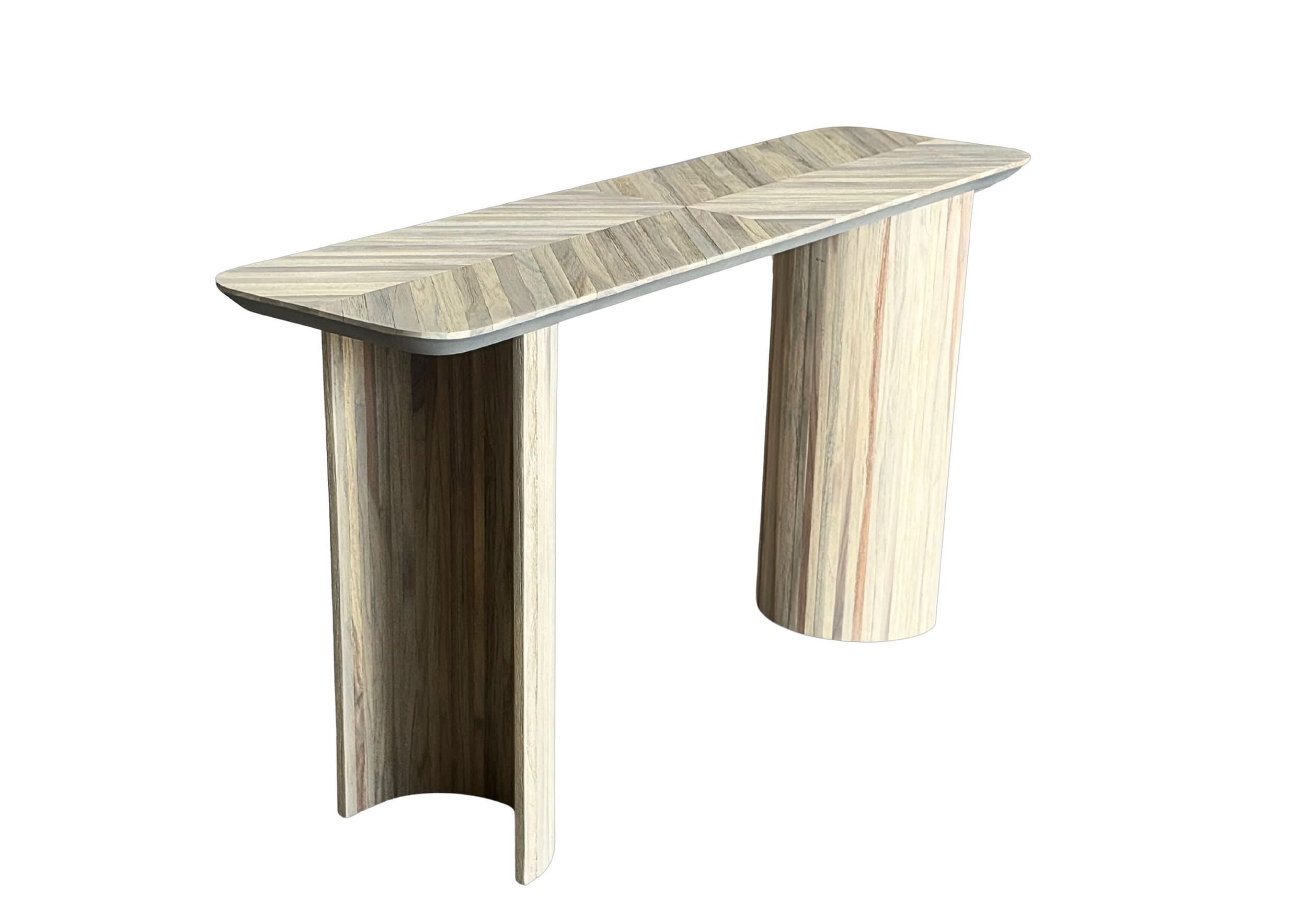 Konsole Rondo Teak braun 150x40x80cm