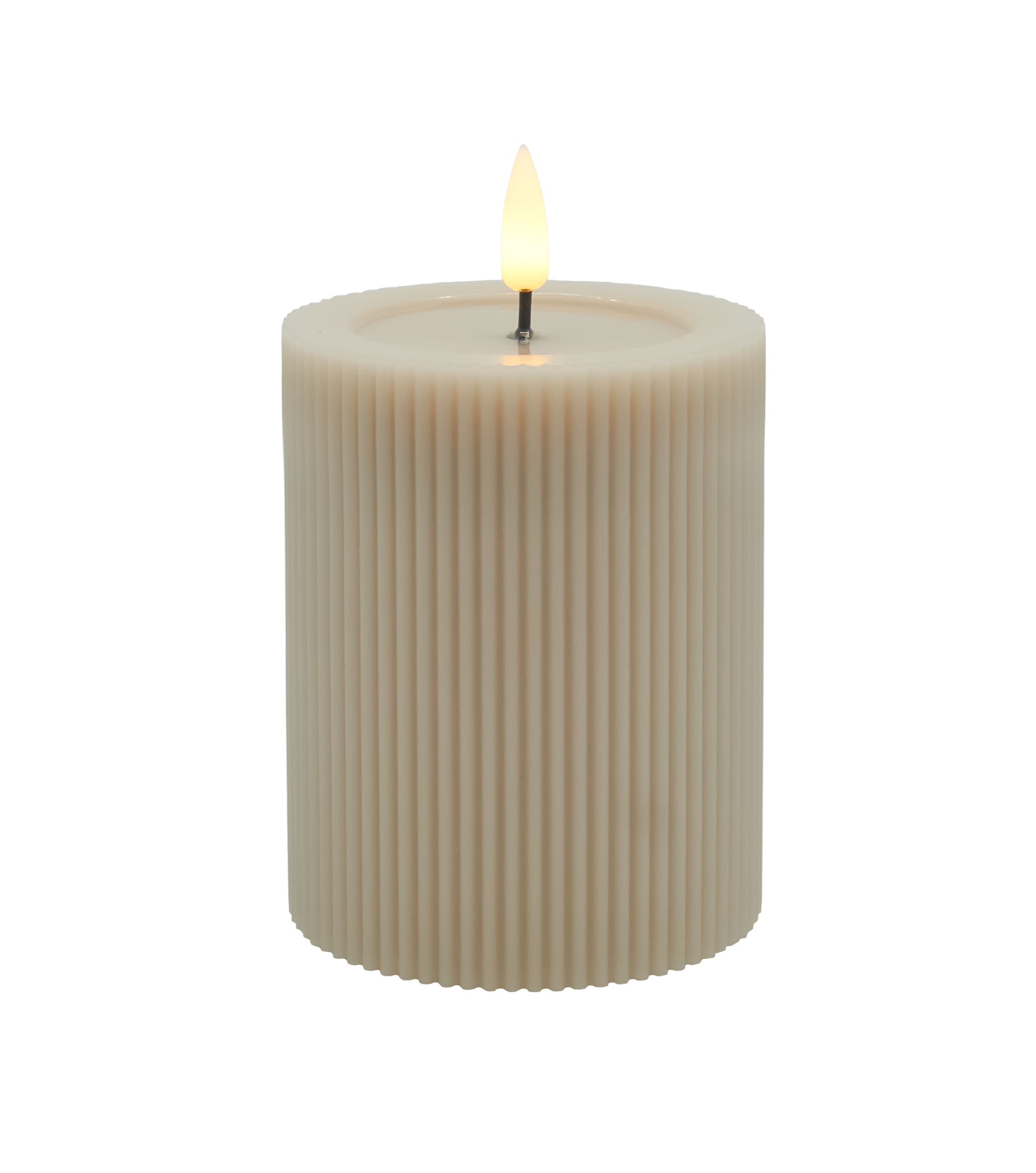 LED Stumpenkerze summer sand 8x10