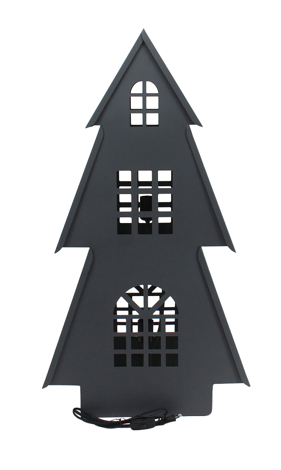 Lampe Tannenfenster grau Modell 99