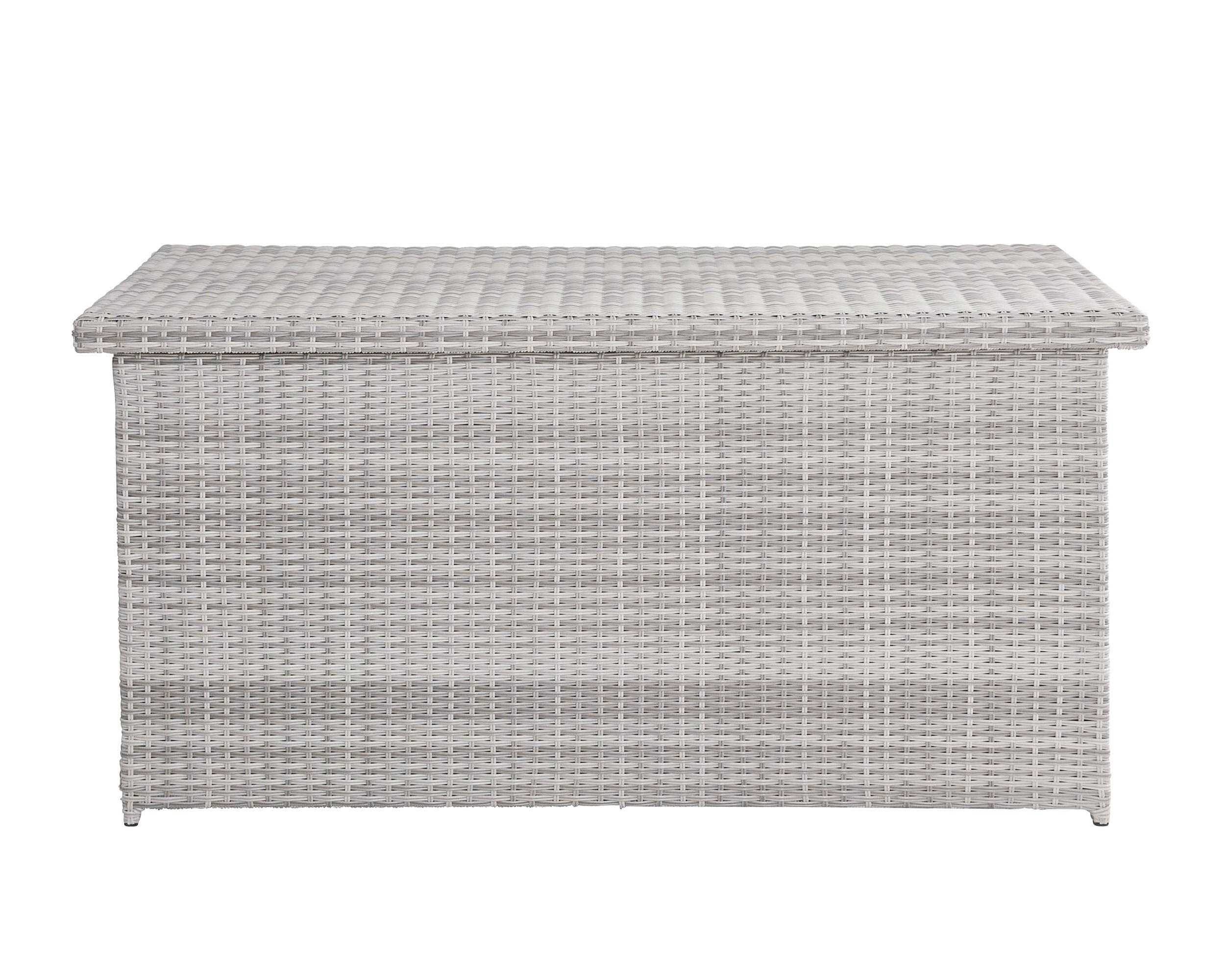 Truhe "Parma" white grey, inkl. Polybag
