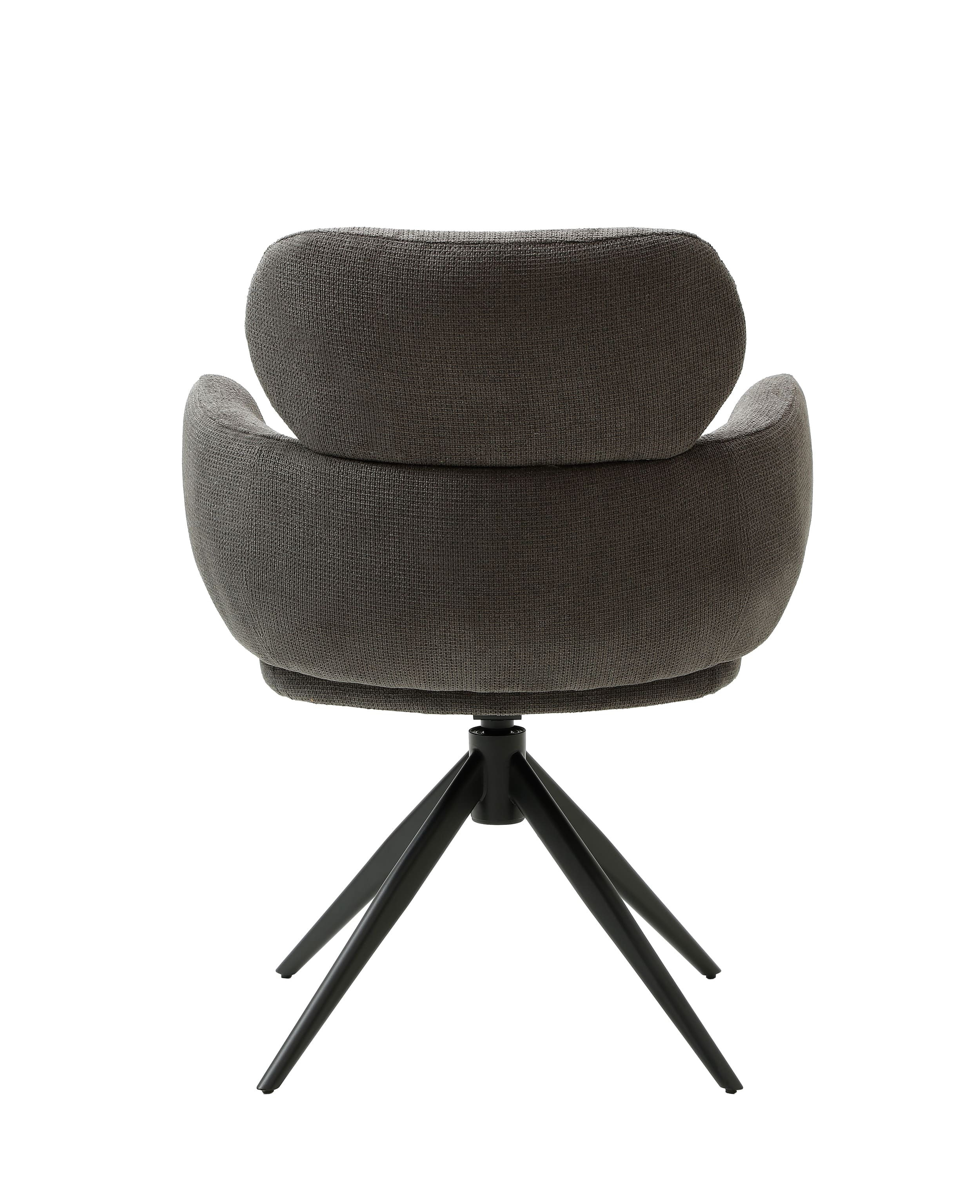 Drehstuhl Soma Webstoff grau 62x65x88cm