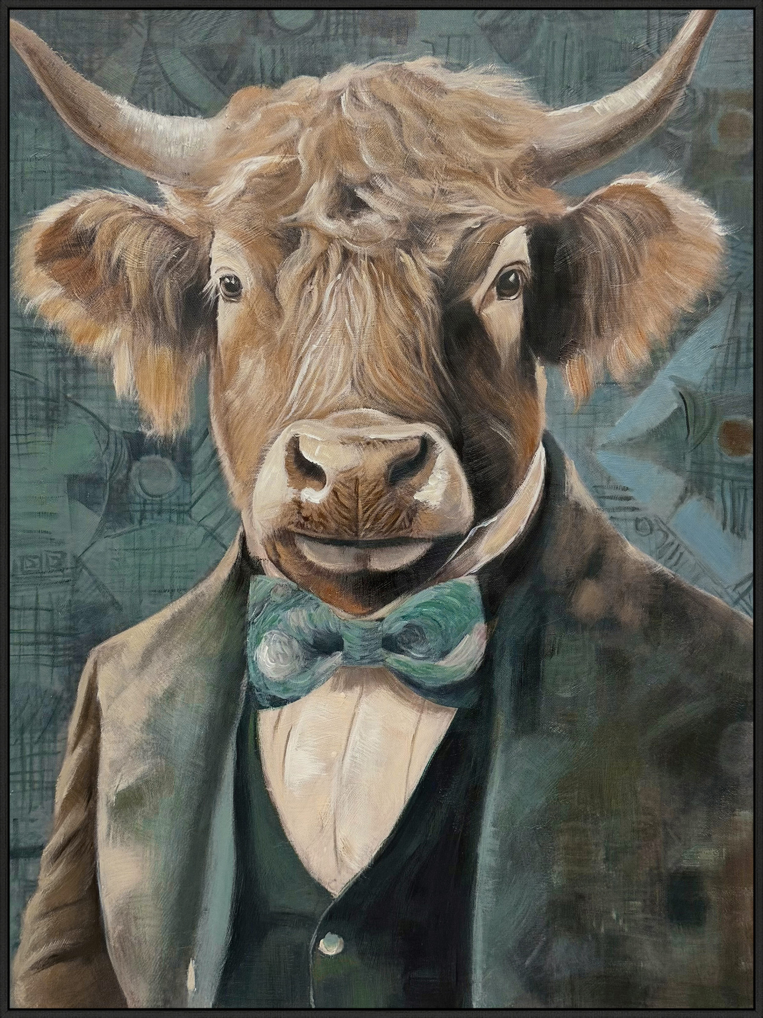 Wandbild Frame Acryl Lord Bull 60x80cm