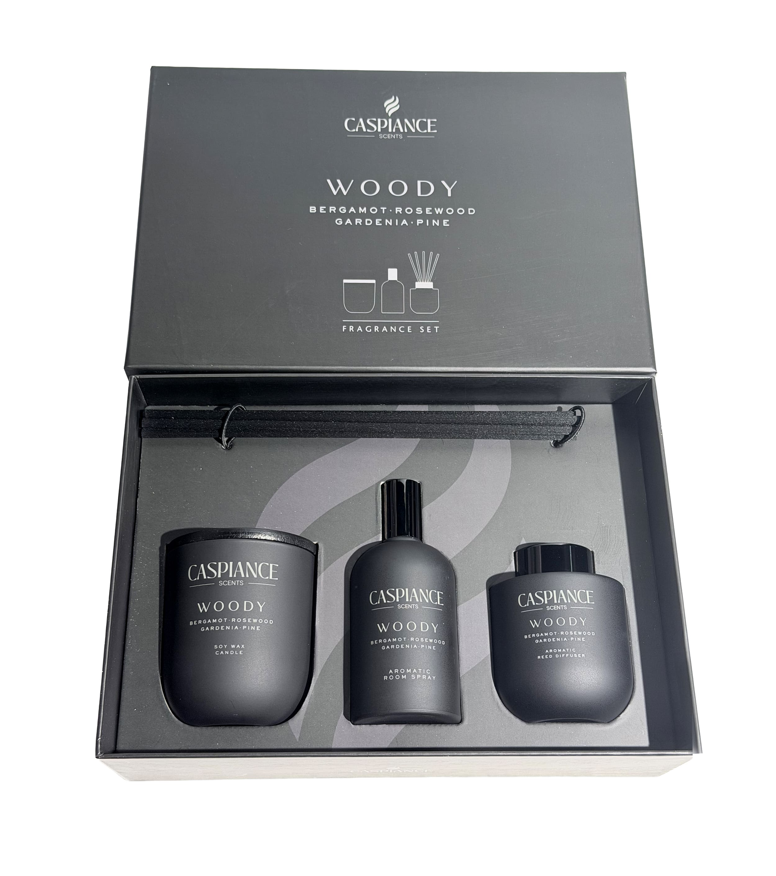 Caspiance Geschenkbox 3er Set "Woody"