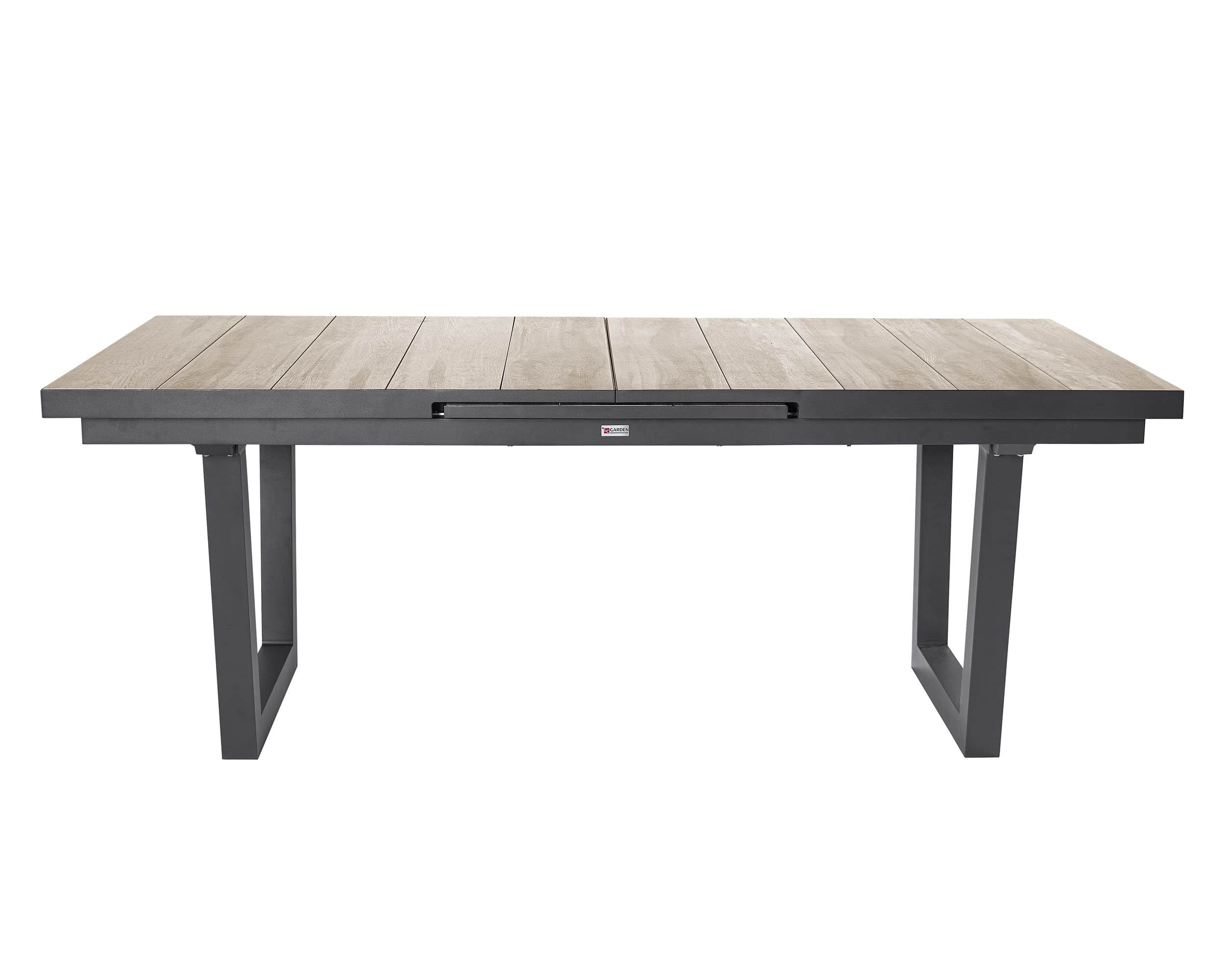 Ausziehtisch "Komido"  V- Fuß Braun