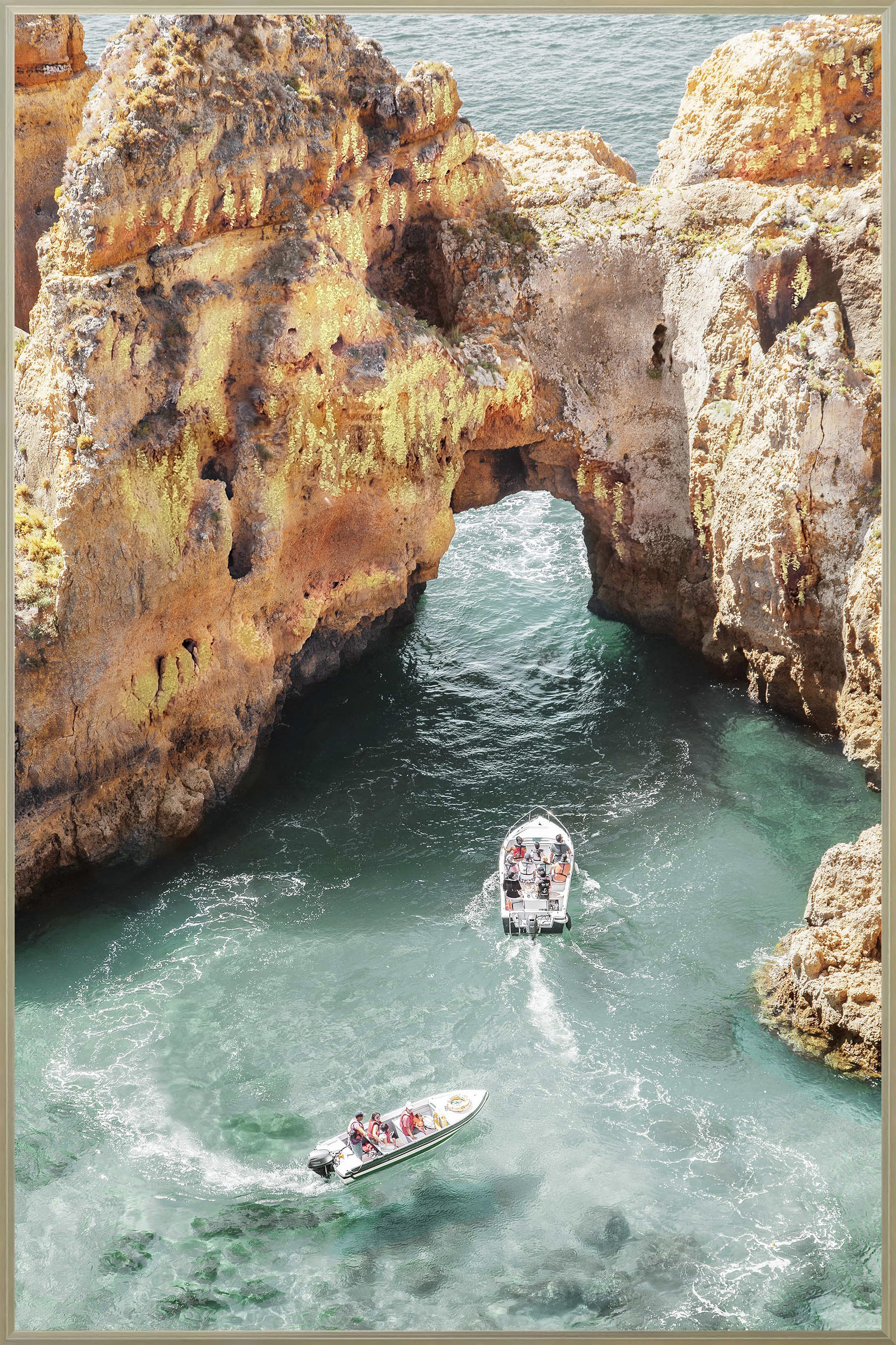 Wandbild Frame Algarve 80x120cm