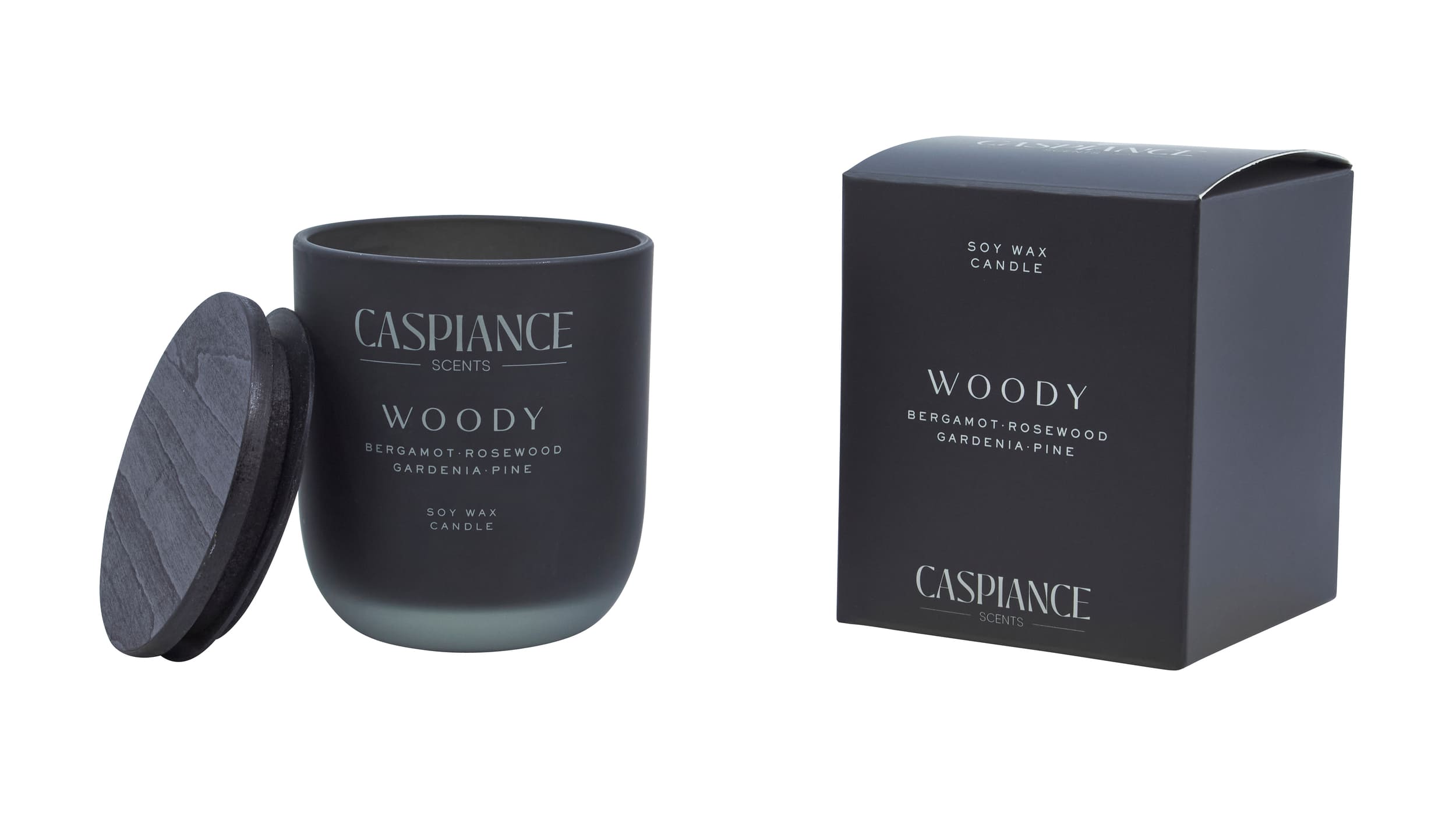 Soya Duftkerze "Woody" 180g