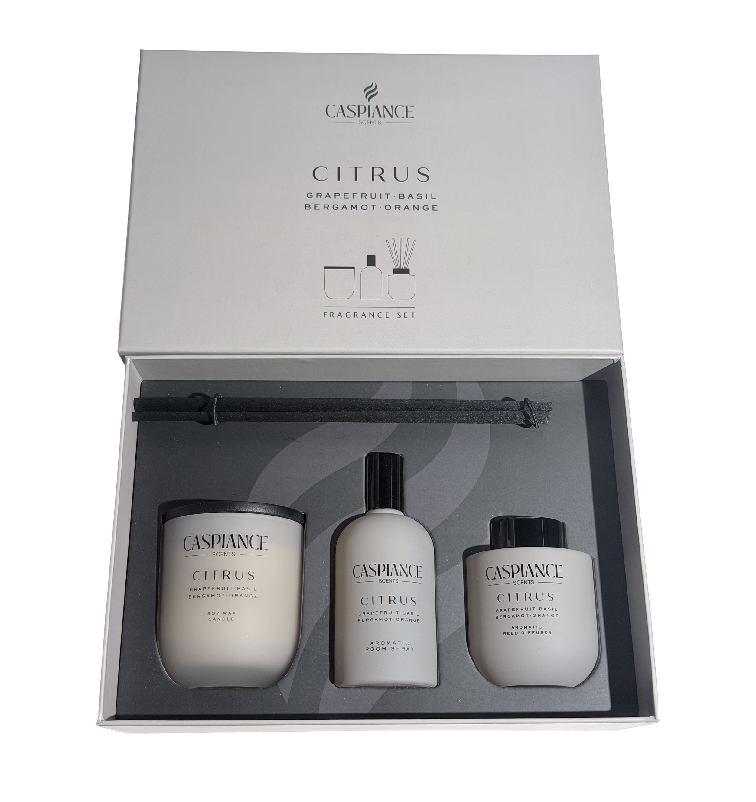 Caspiance Geschenkbox 3er Set "Citrus"