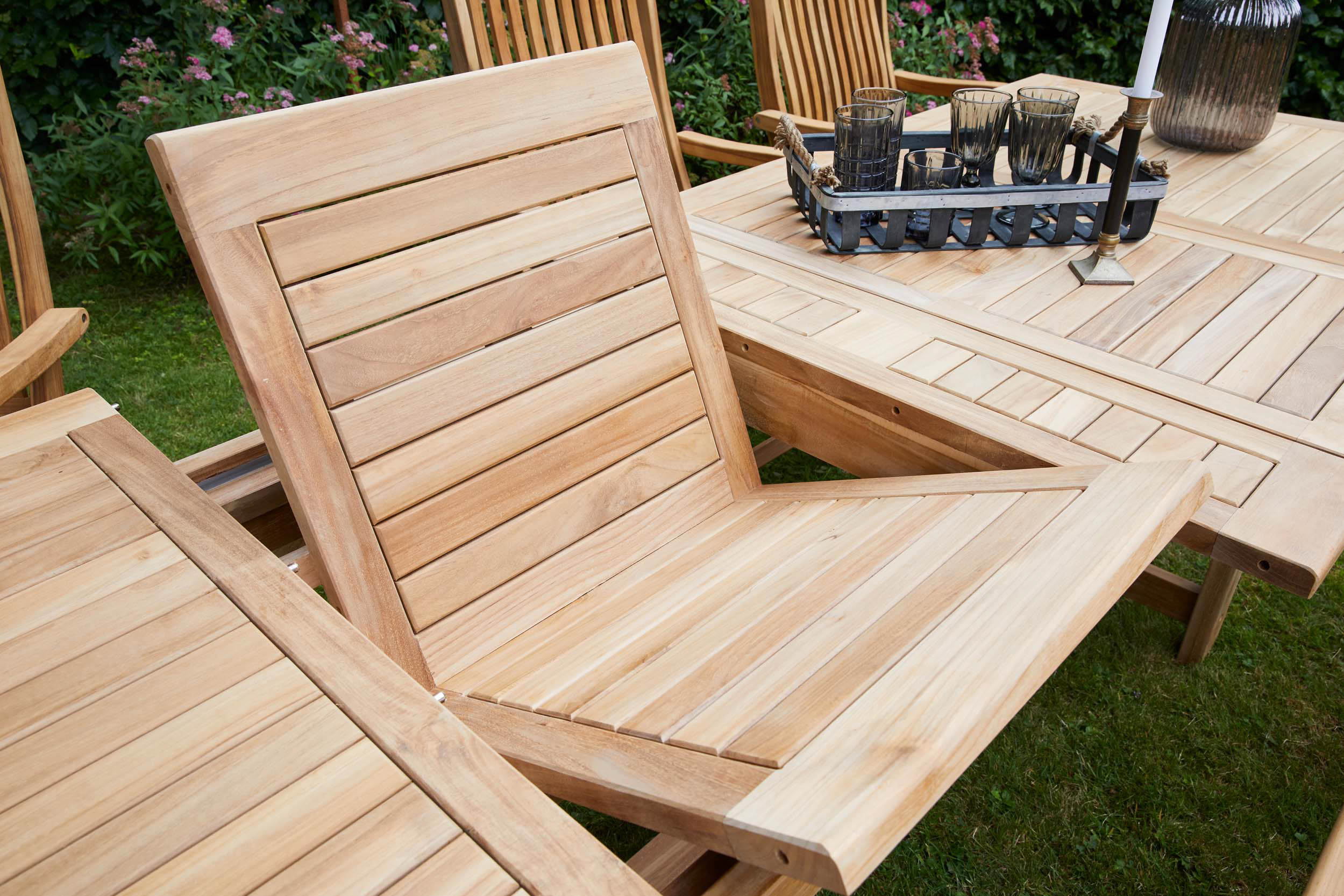 Tisch Riva Teak rechteckig 180x100x75cm