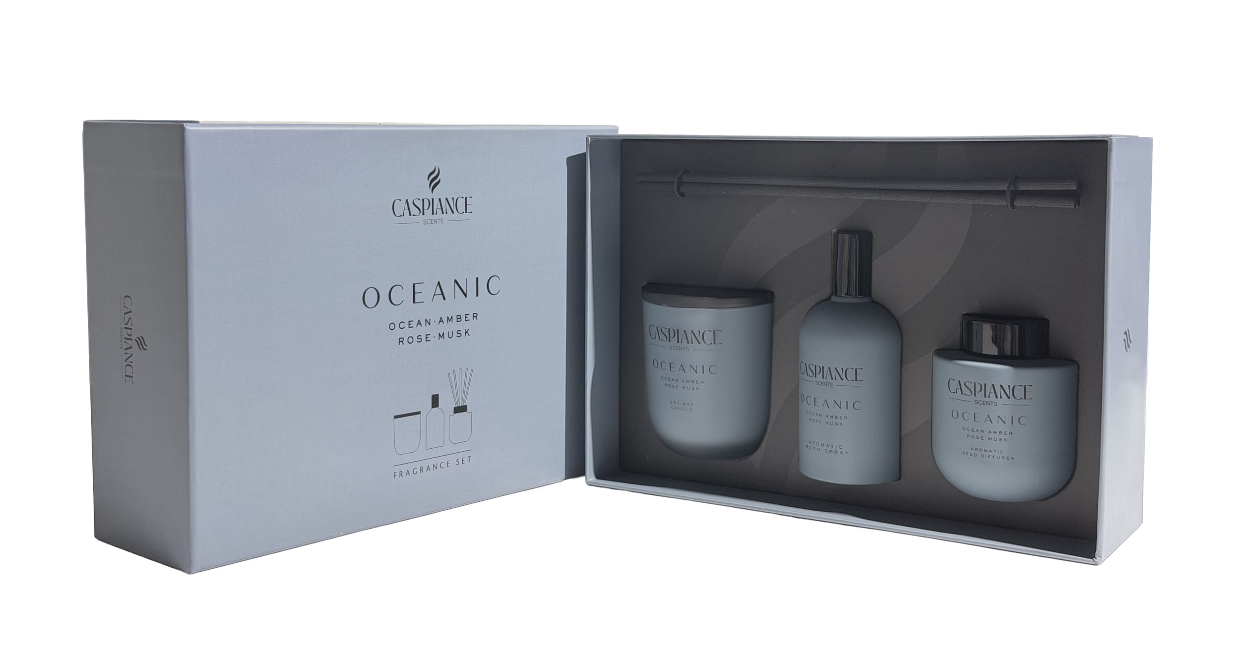 Caspiance Geschenkbox 3er Set "Oceanic"
