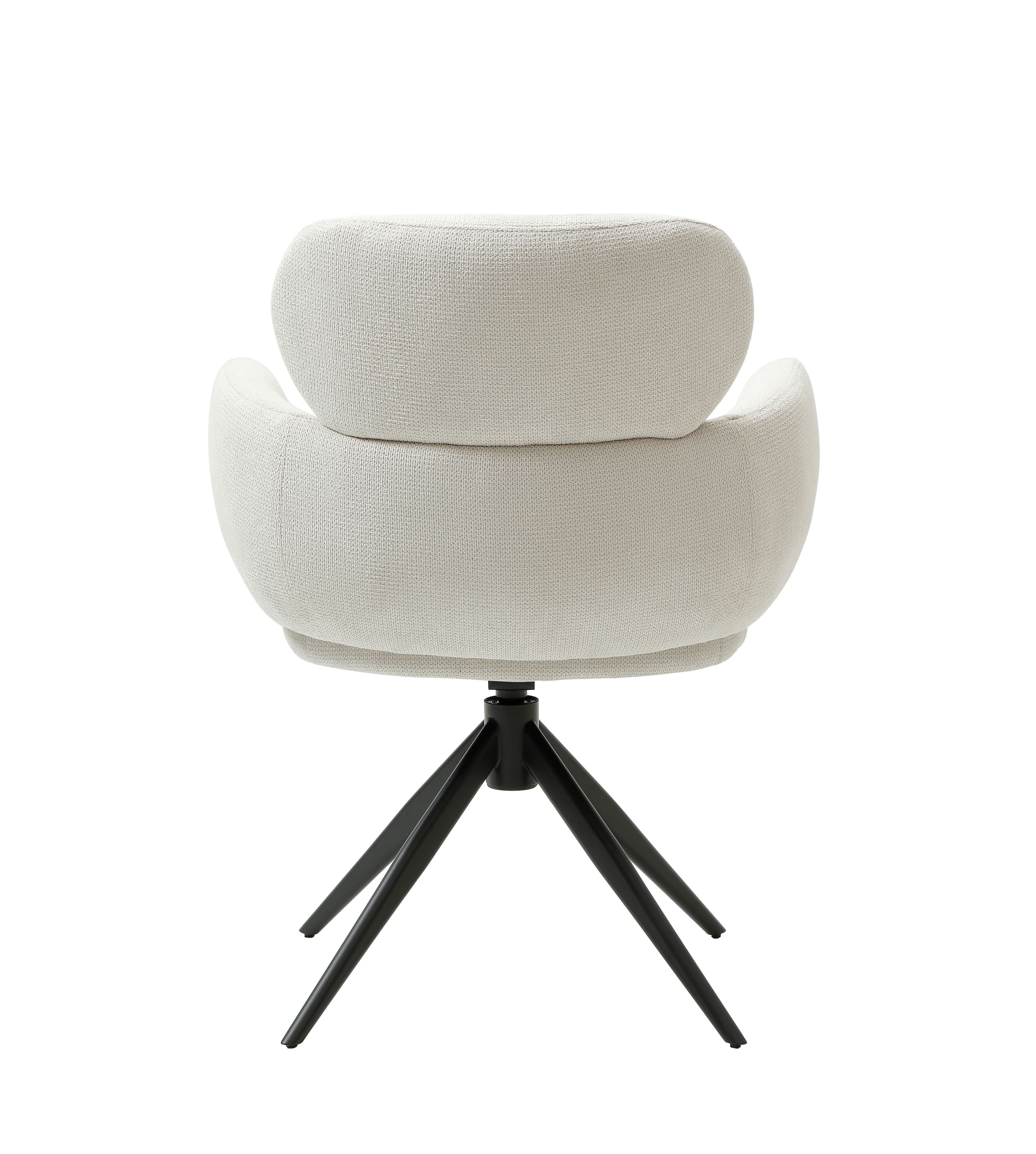 Drehstuhl Soma Webstoff creme 62x65x88cm