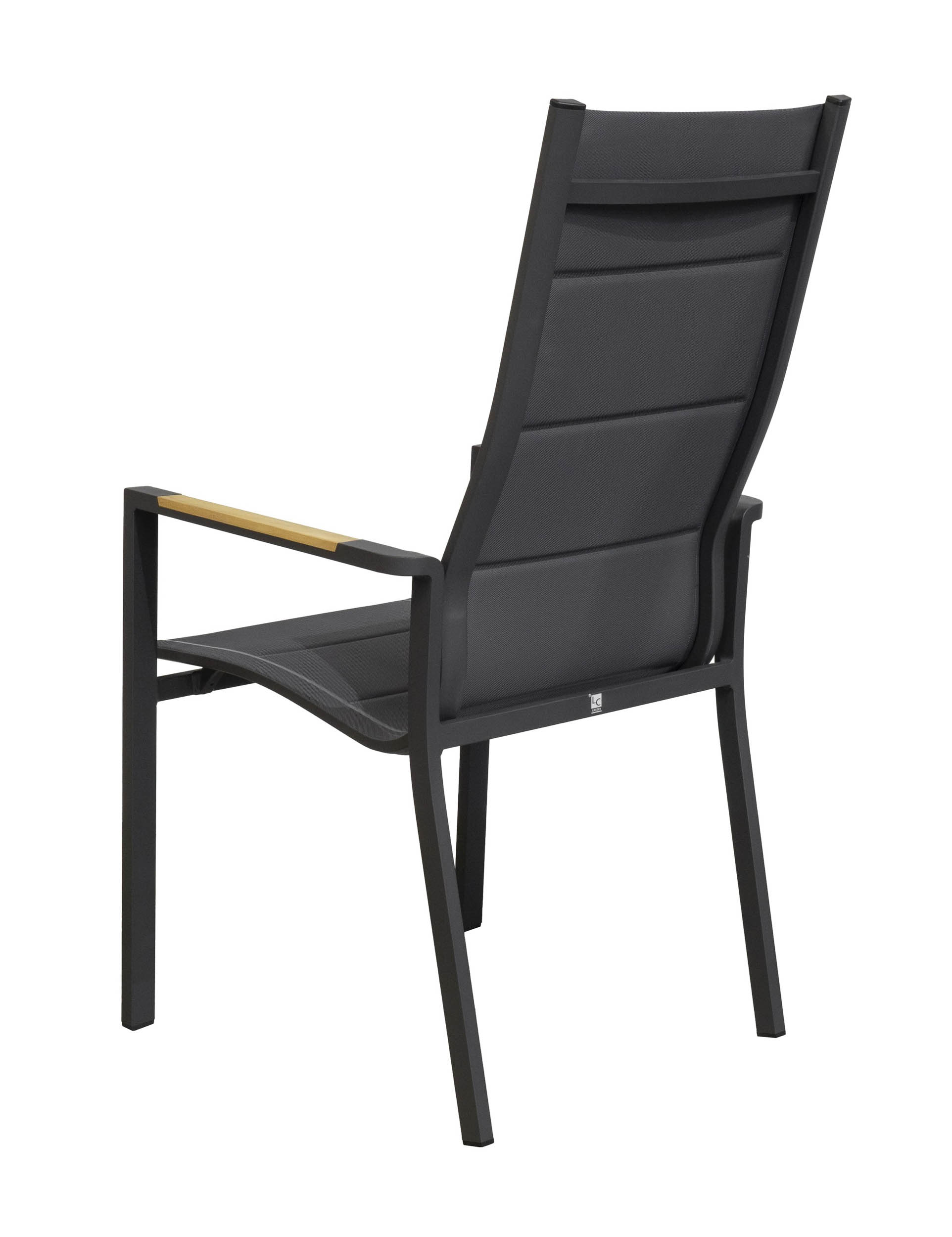 Hochlehner "Unicamo" mit Teak anthrazit