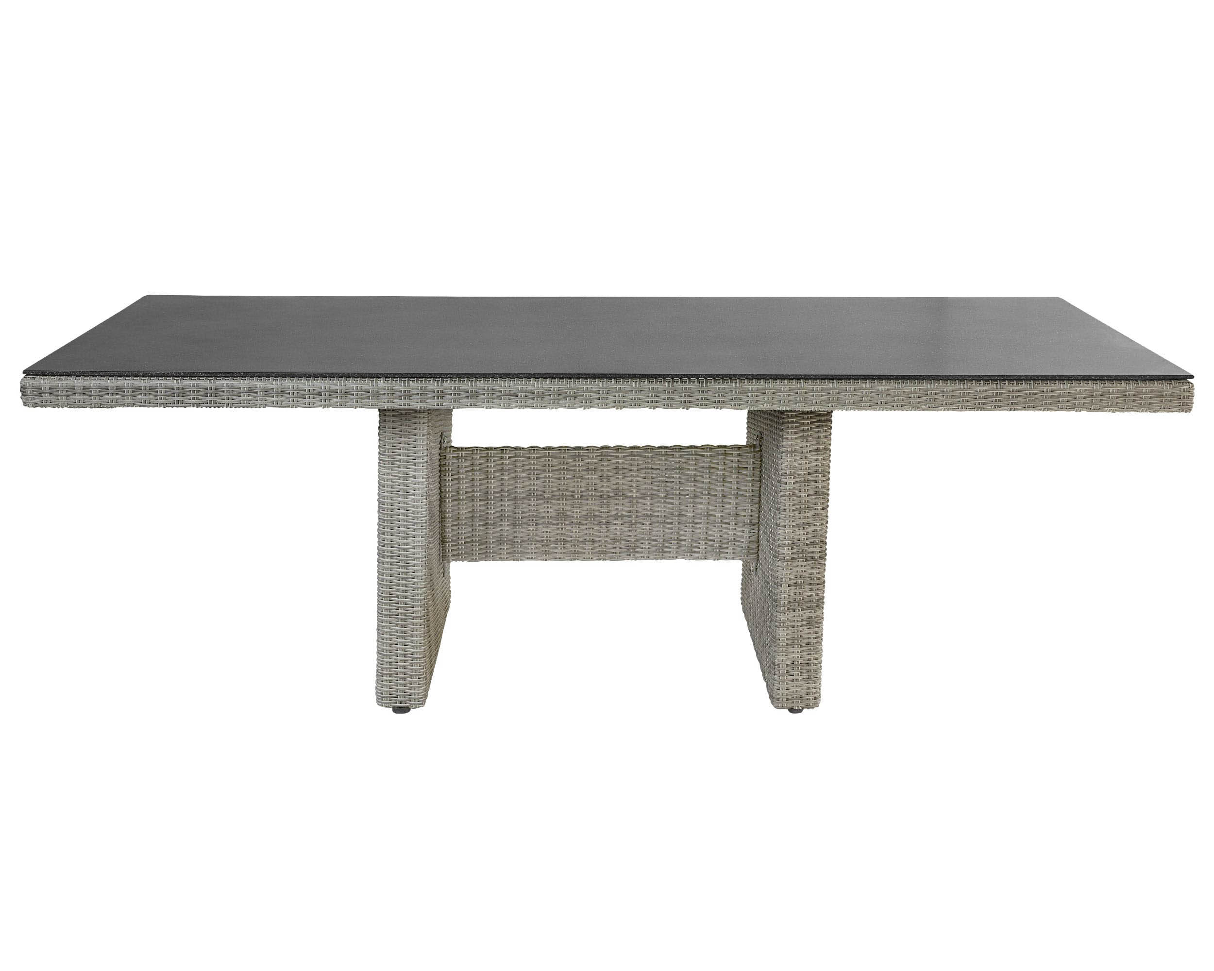 Tisch "Bilbao", d.grau, 220, Spraystone anthrazit