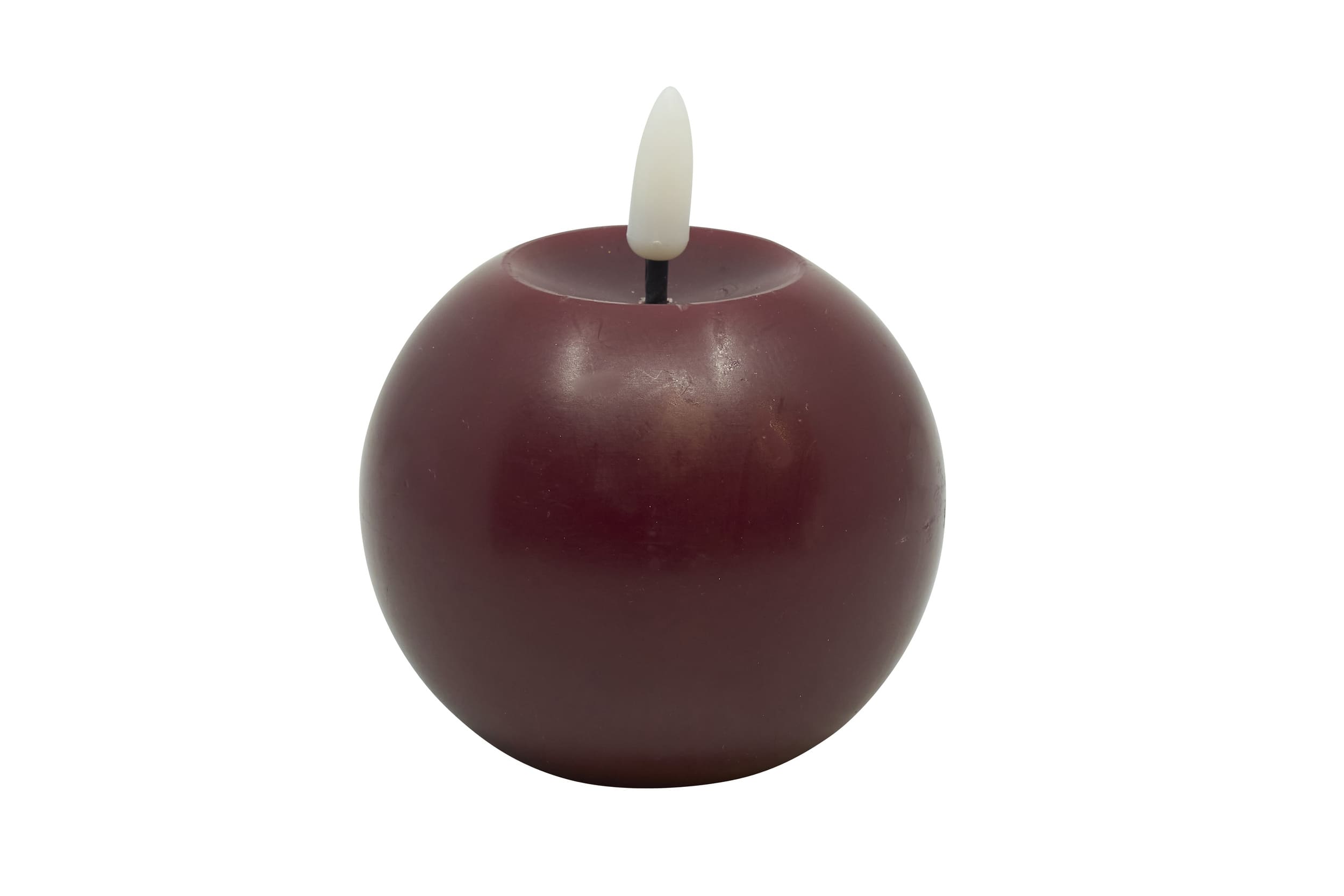 LED Kugelkerze berry smooth 8x7