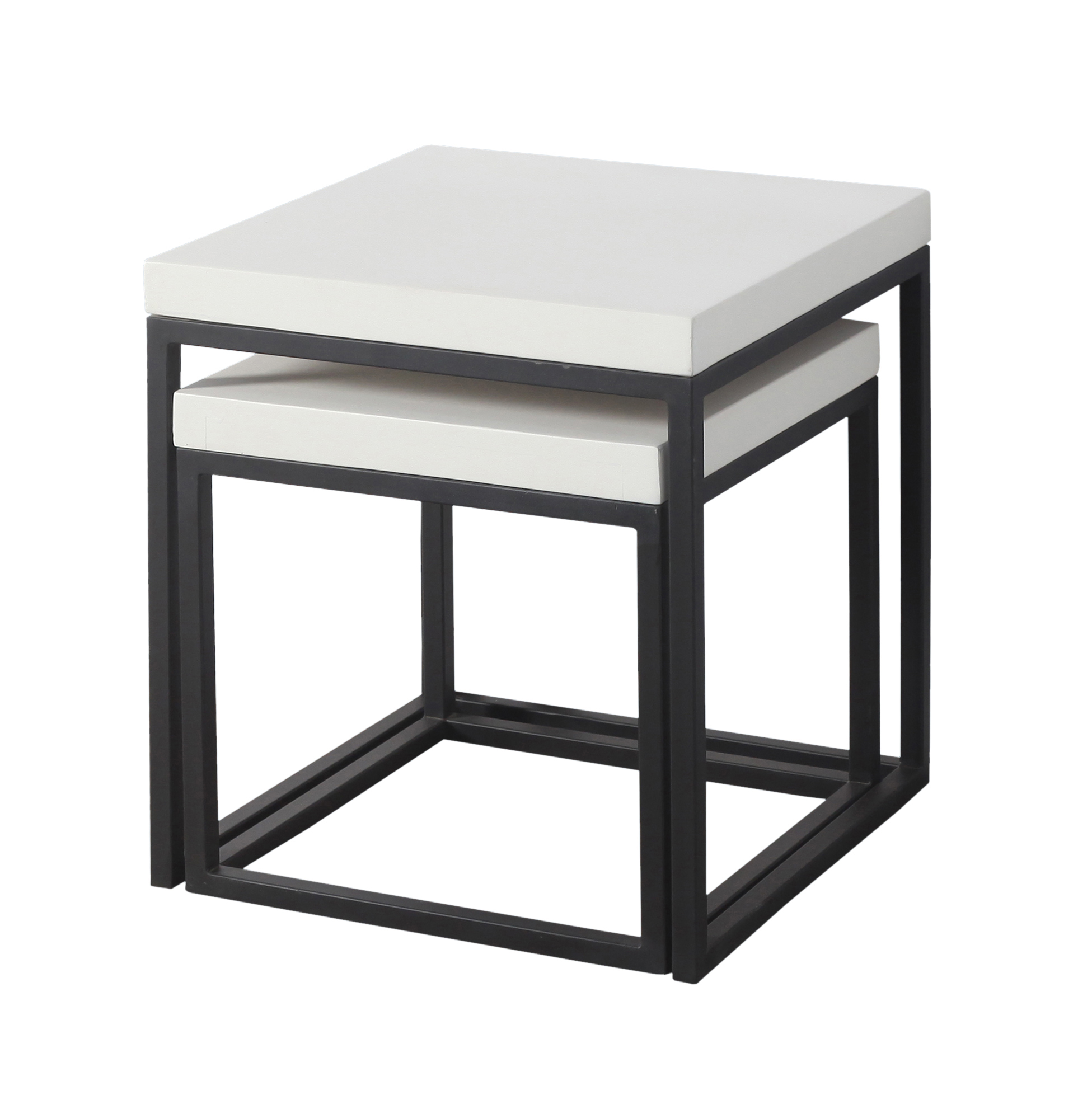 Beistelltisch S/2 Lumo white