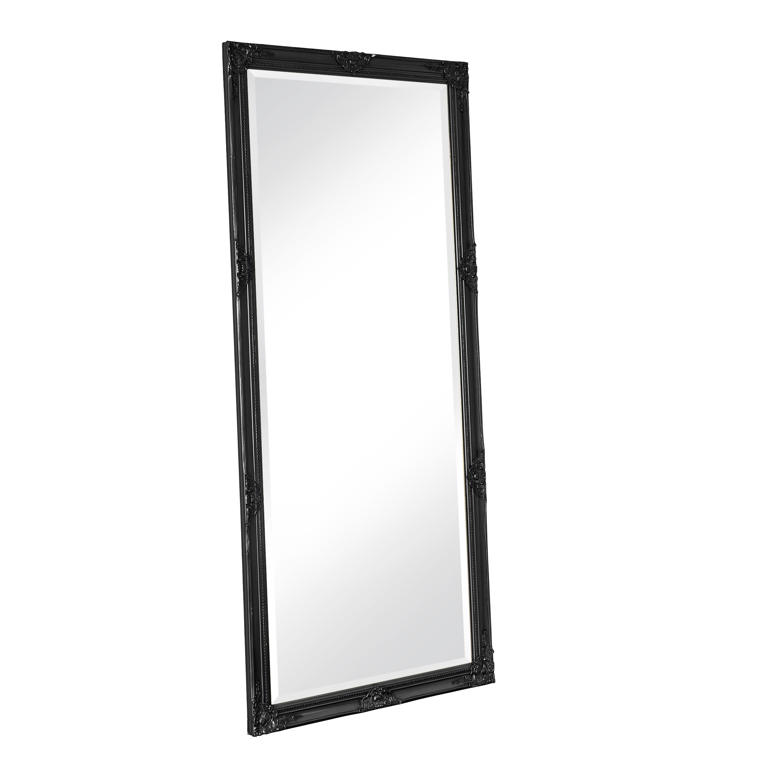 Wandspiegel Holz schwarz ca.80x180cm