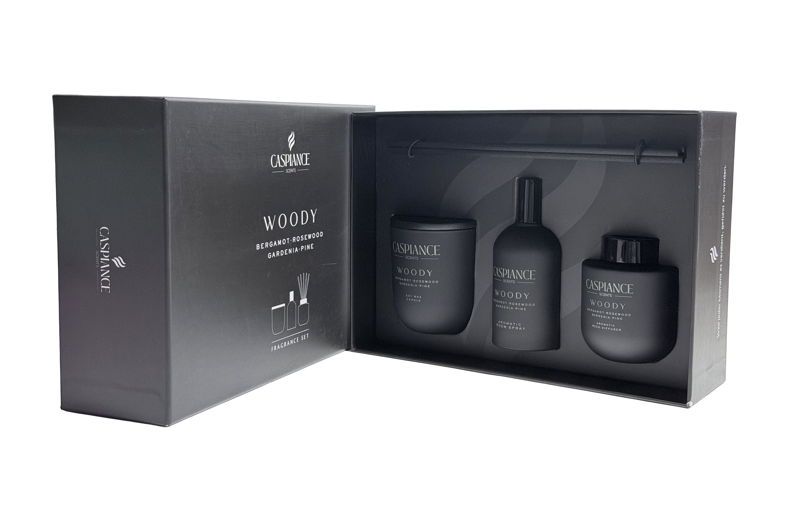 Caspiance Geschenkbox 3er Set "Woody"