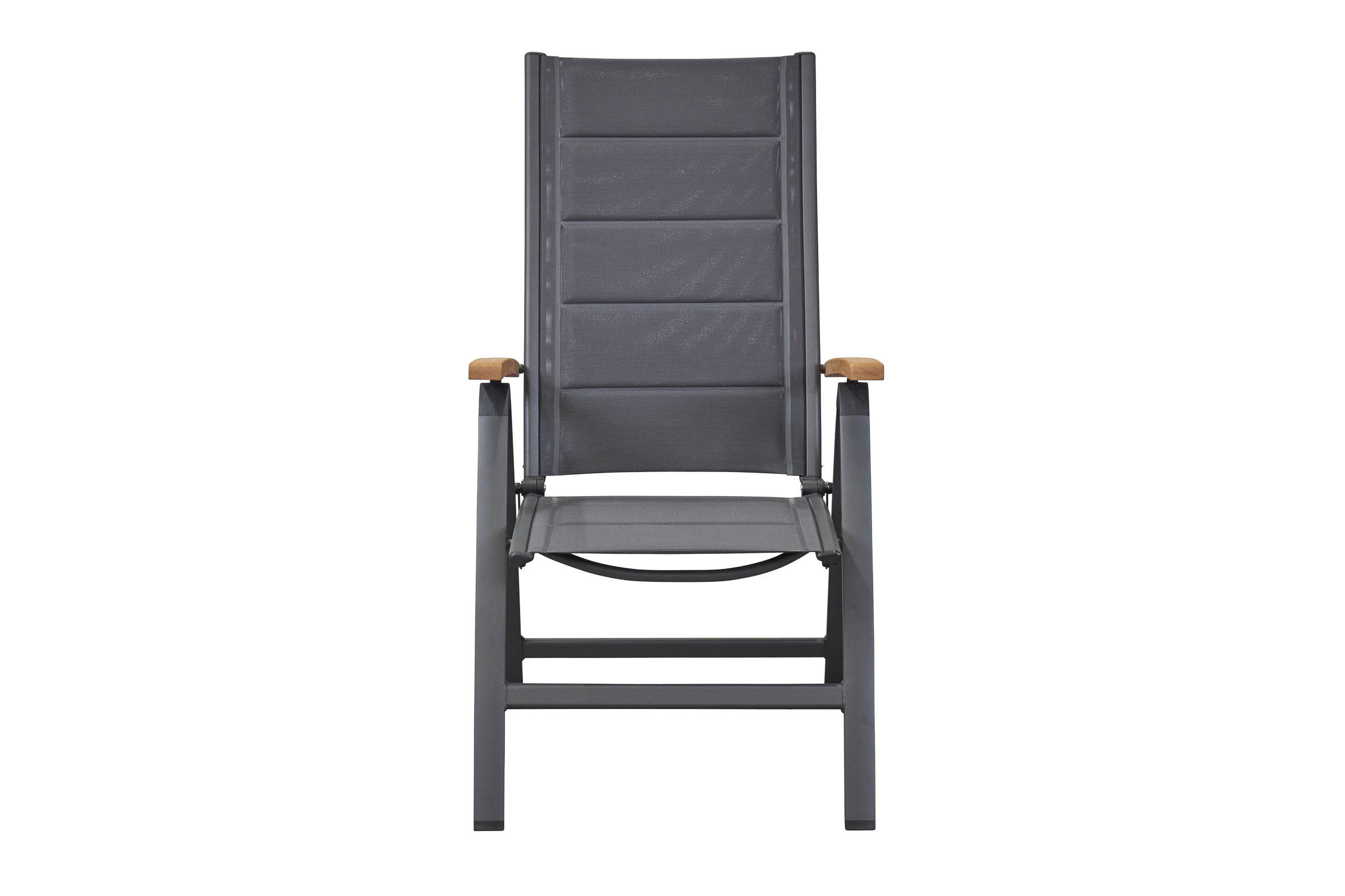 Klappstuhl "Unicamo" Teak anthrazit padd