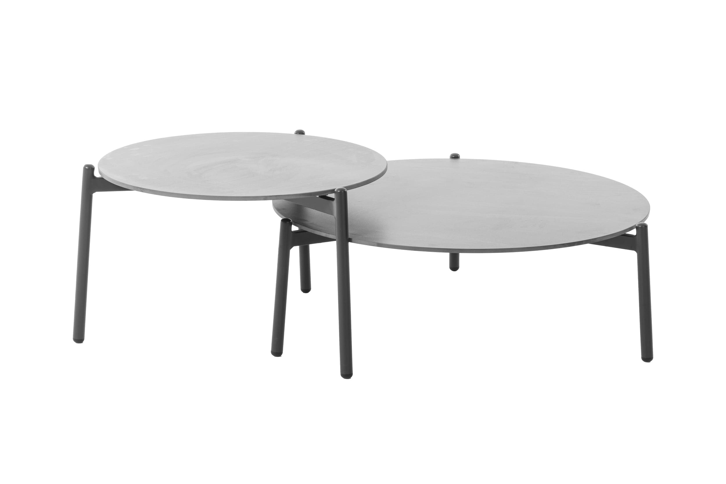 Couchtisch "Bari"  Ø60 cm grau
