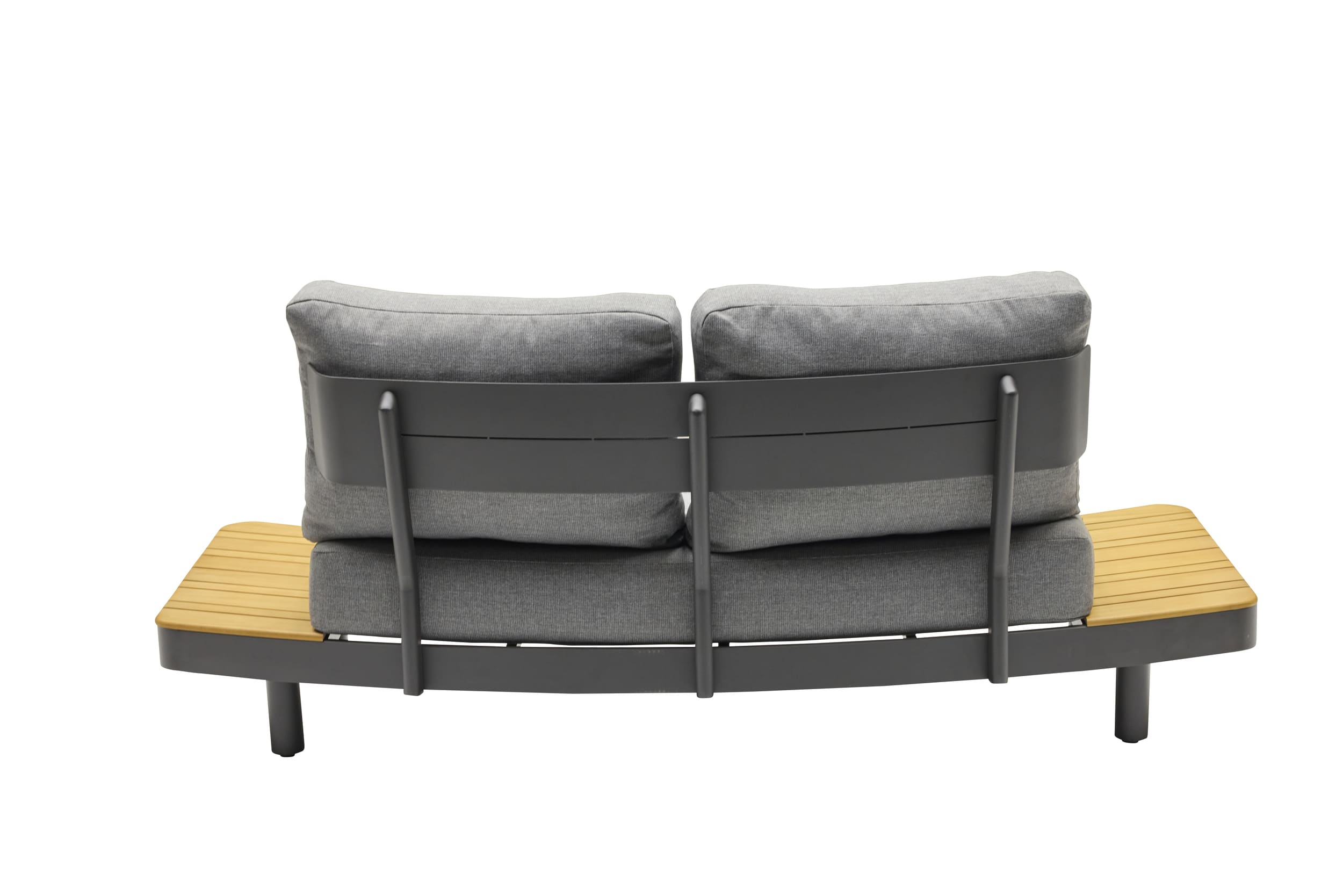 Lounge-2er Sofa "Puerto" mit teak