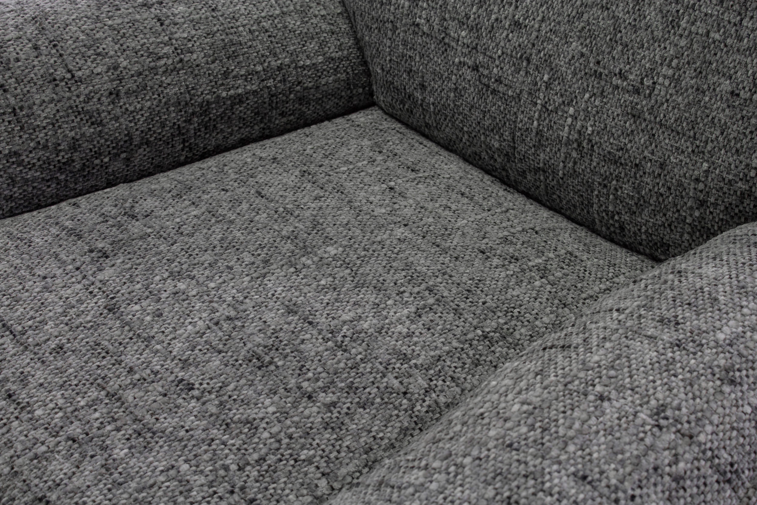 Drehsessel und Hocker Rockdale Bezug Webstoff grau mix
