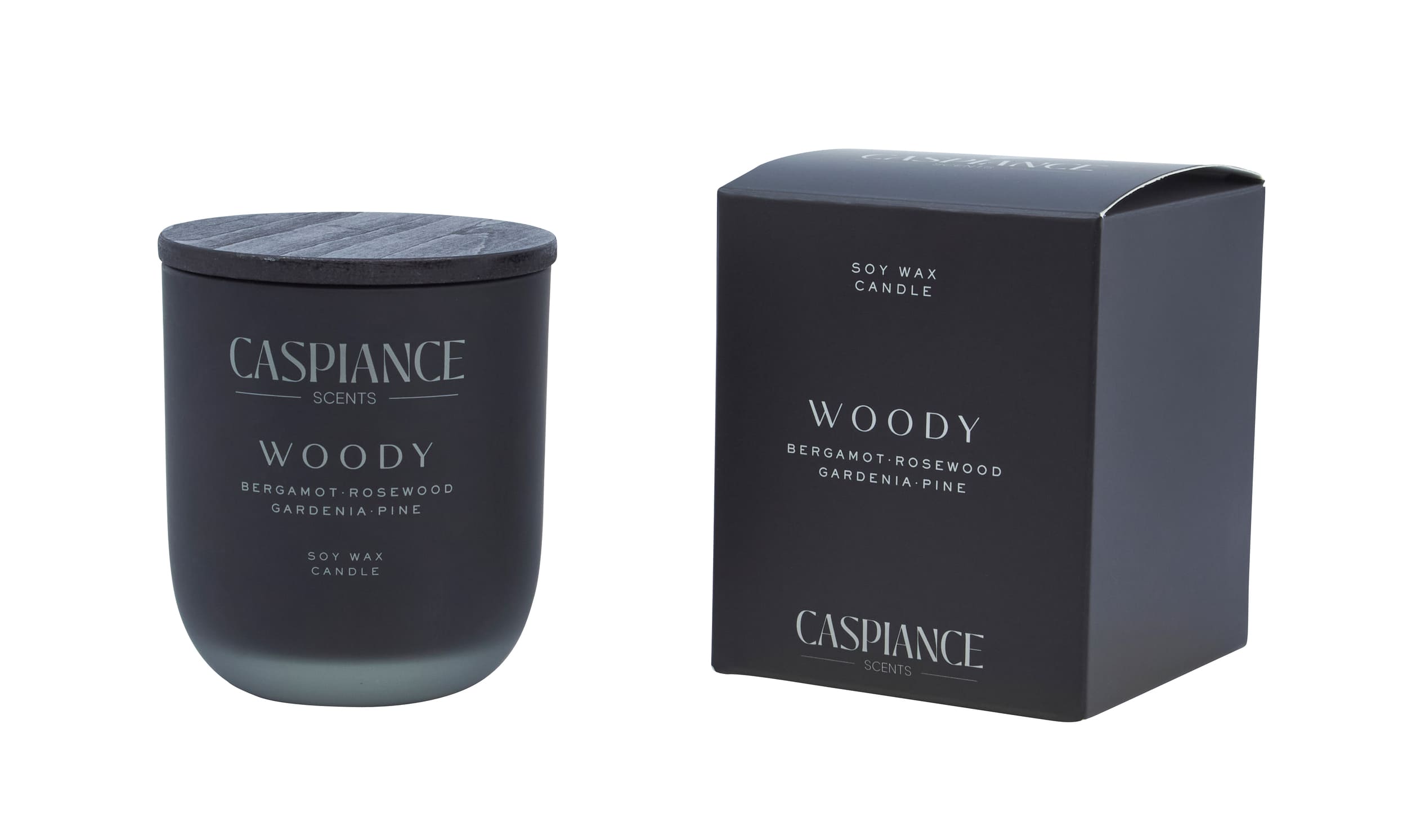 Soya Duftkerze "Woody" 180g