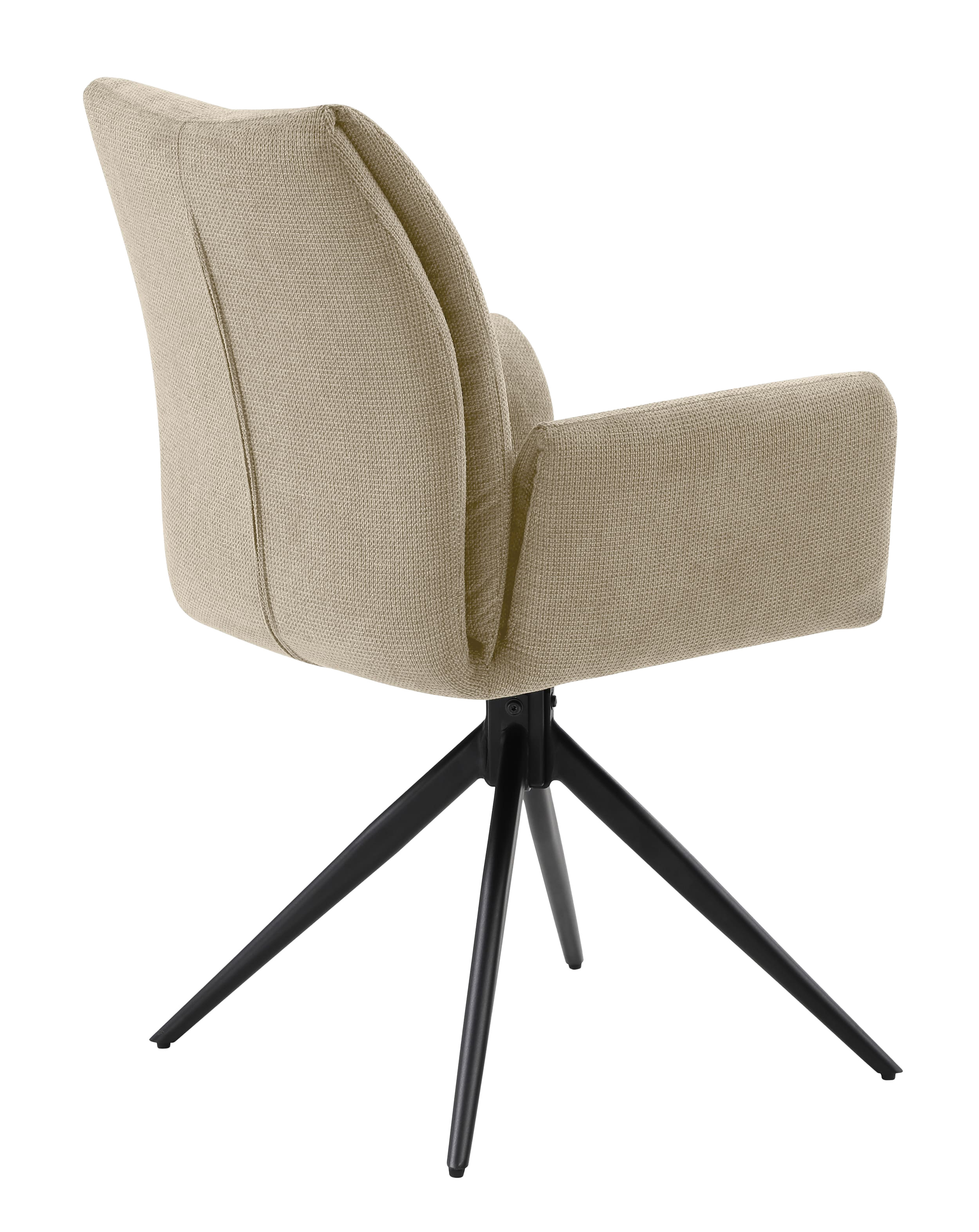 Drehstuhl Monti Bezug Webstoff creme
