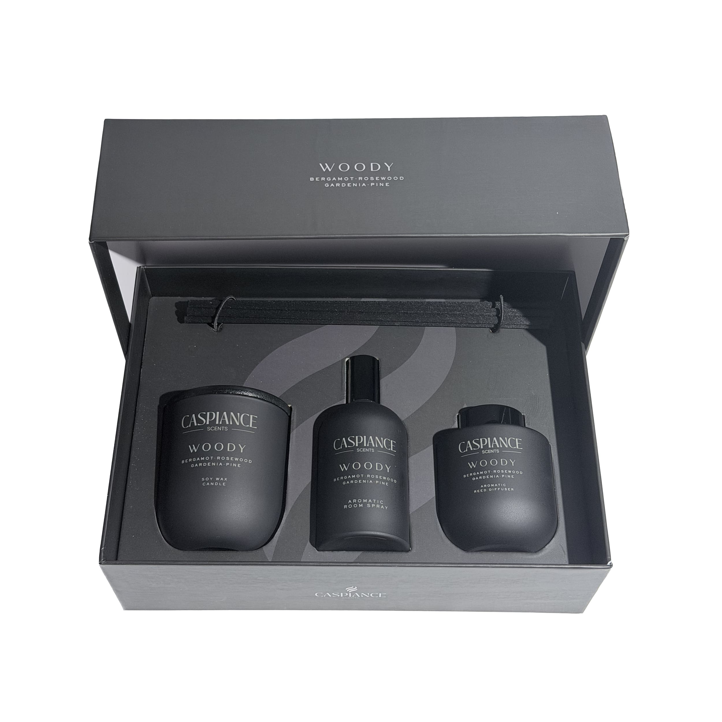 Caspiance Geschenkbox 3er Set "Woody"