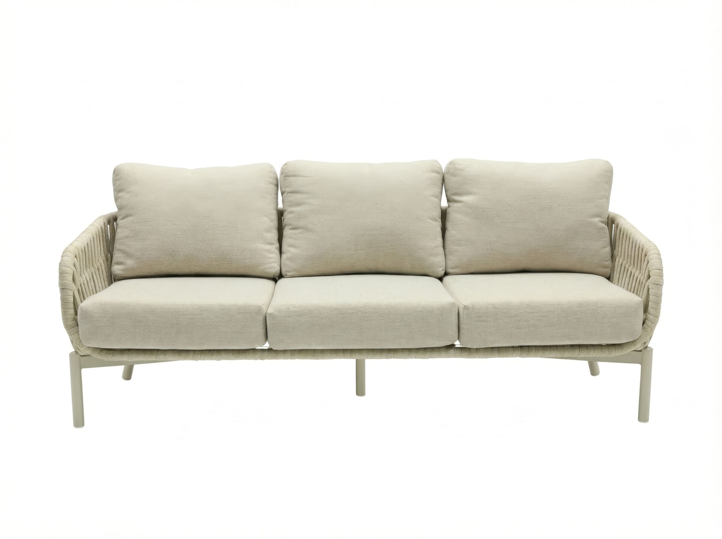 3er Sofa "Terrano" Natur/Beige/Taupe