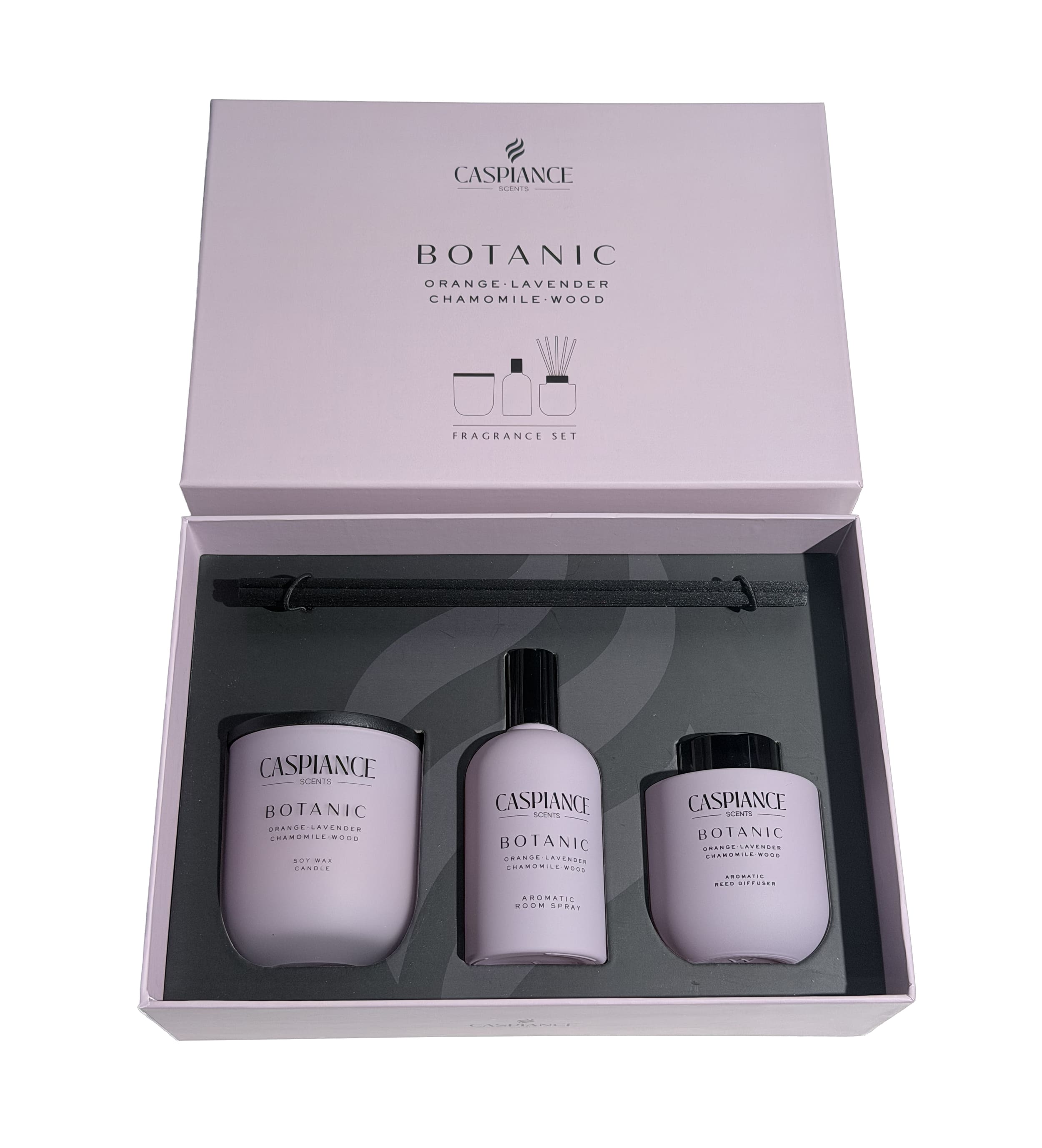 Caspiance Geschenkbox 3er Set "Botanic"