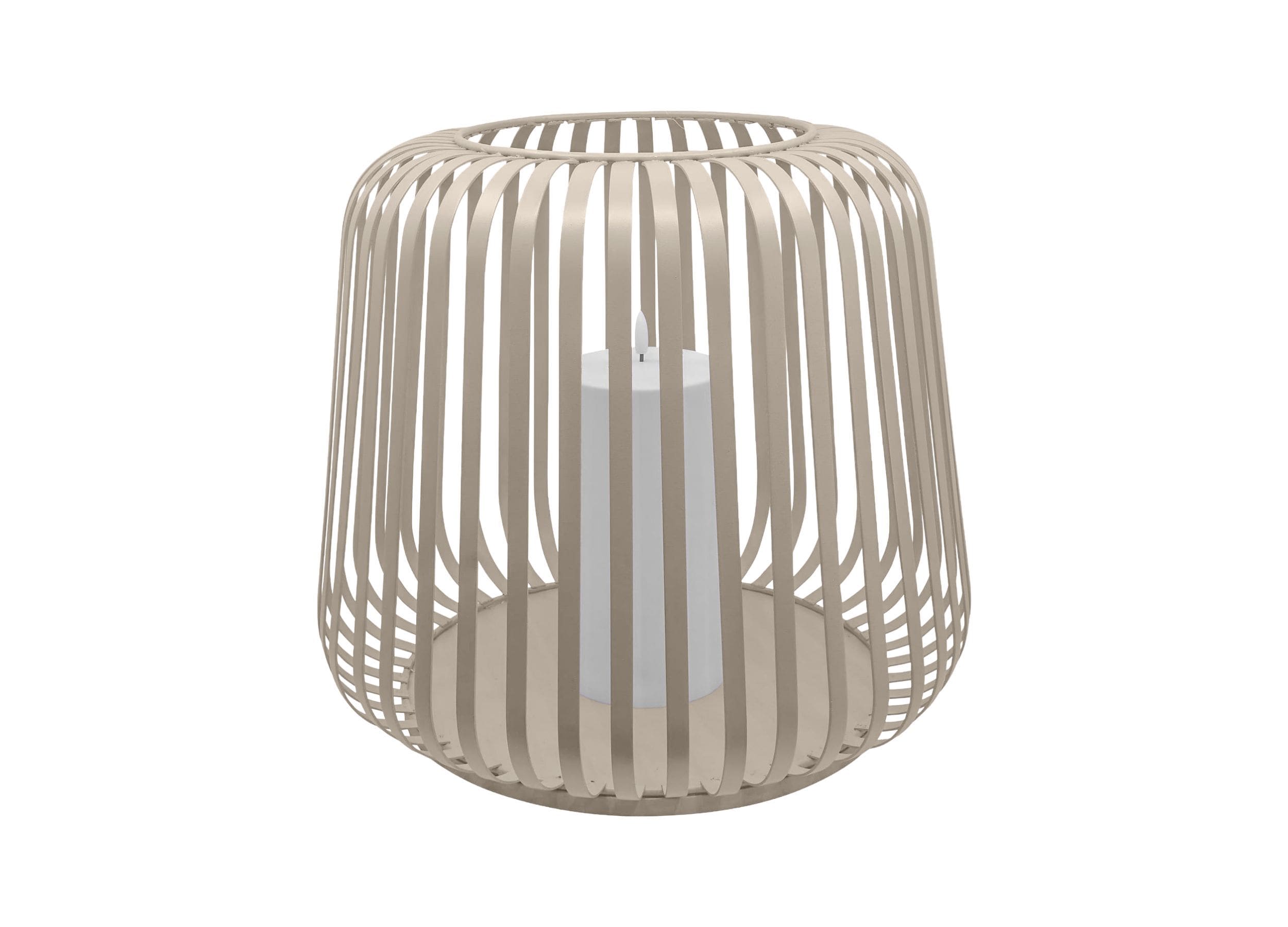 Solar Laterne Cottage sand 40x40x35