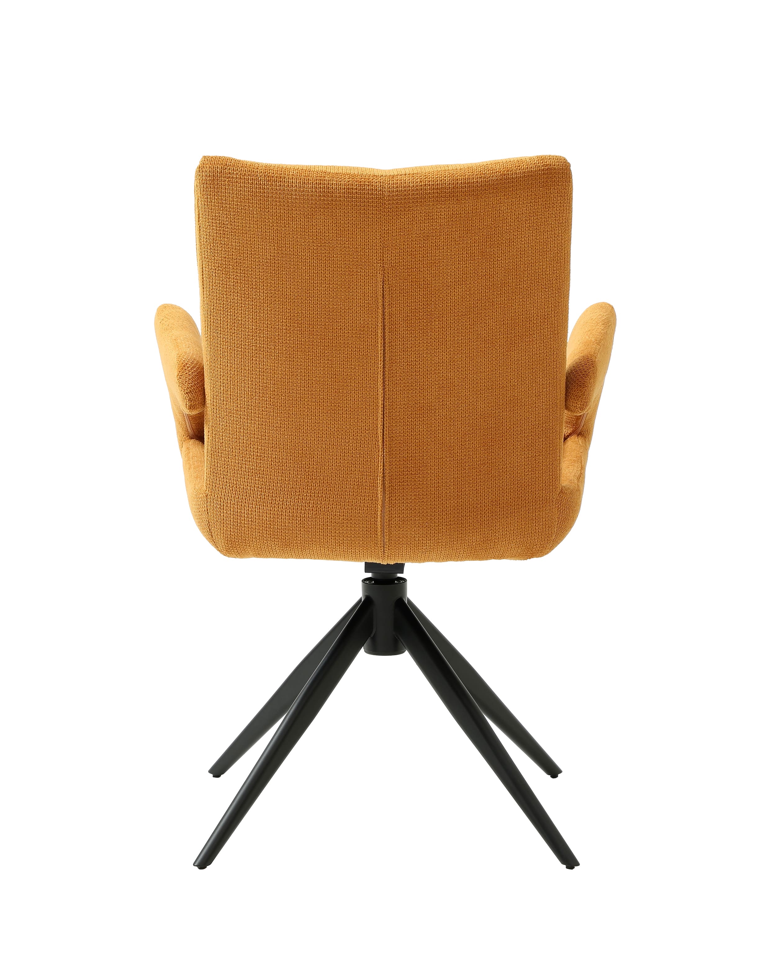 Drehstuhl Alto Webstoff gold 60x63x89cm