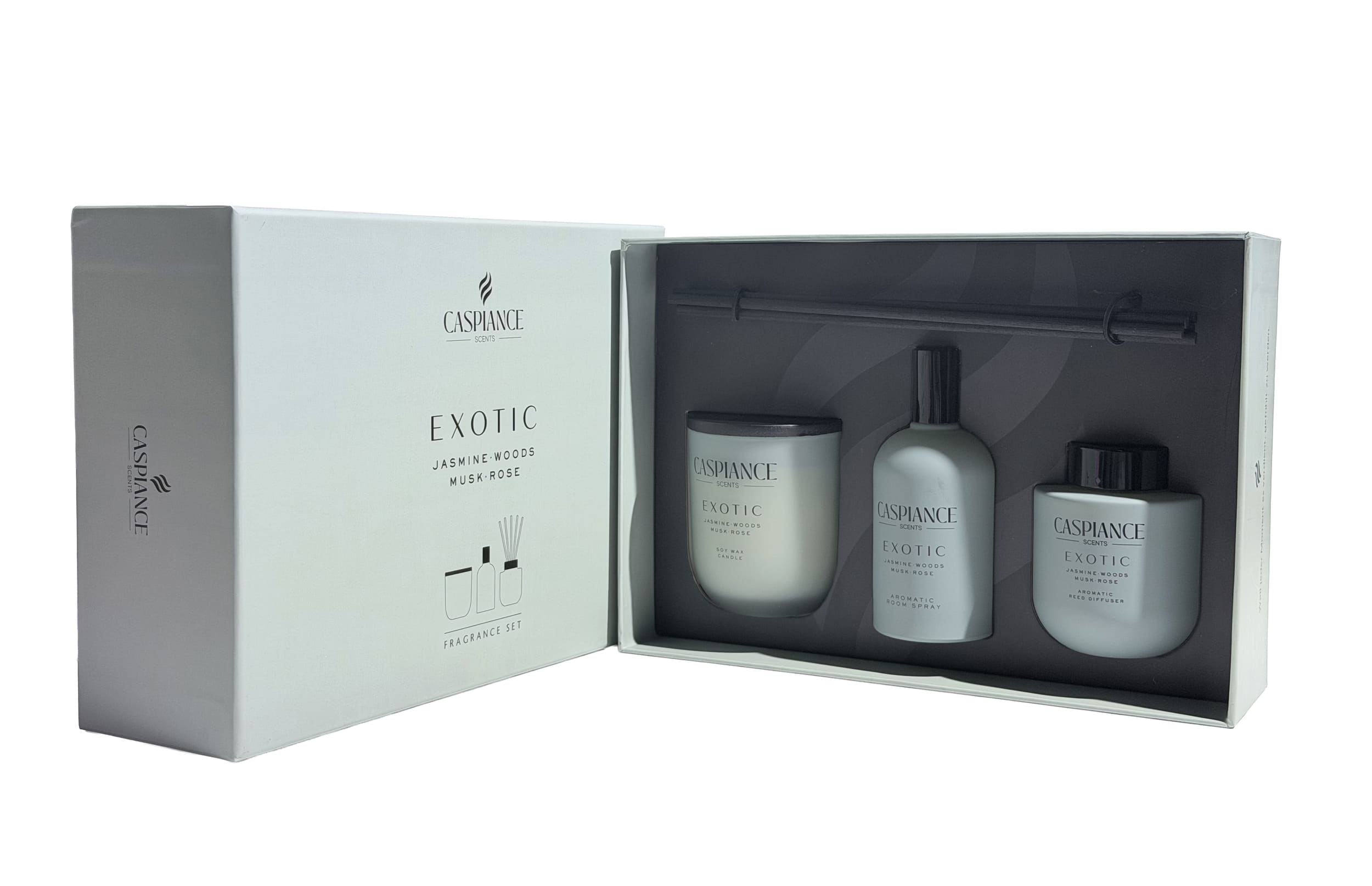 Caspiance Geschenkbox 3er Set "Exotic"