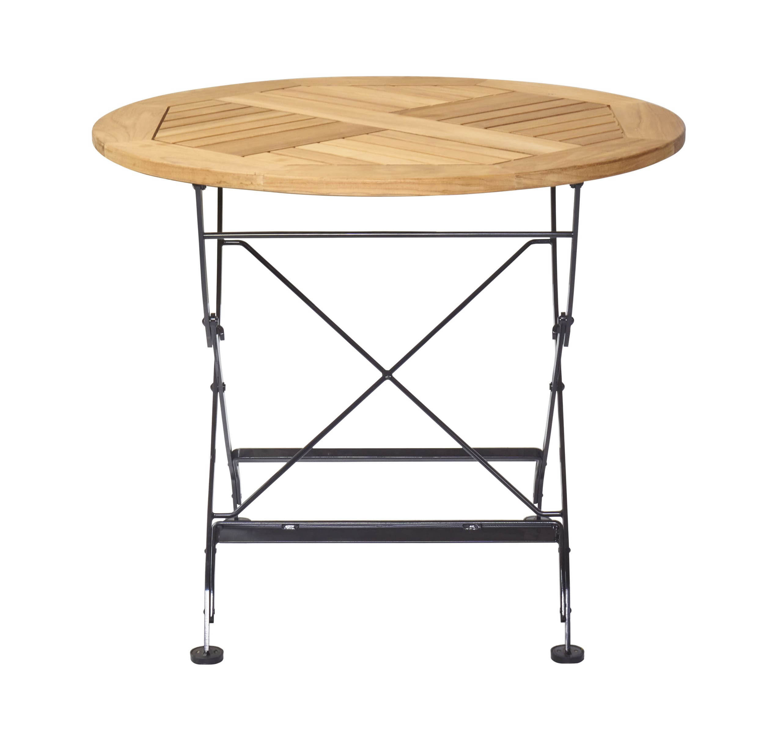 B. Tisch "Wimbledon" rund klappbar teak
