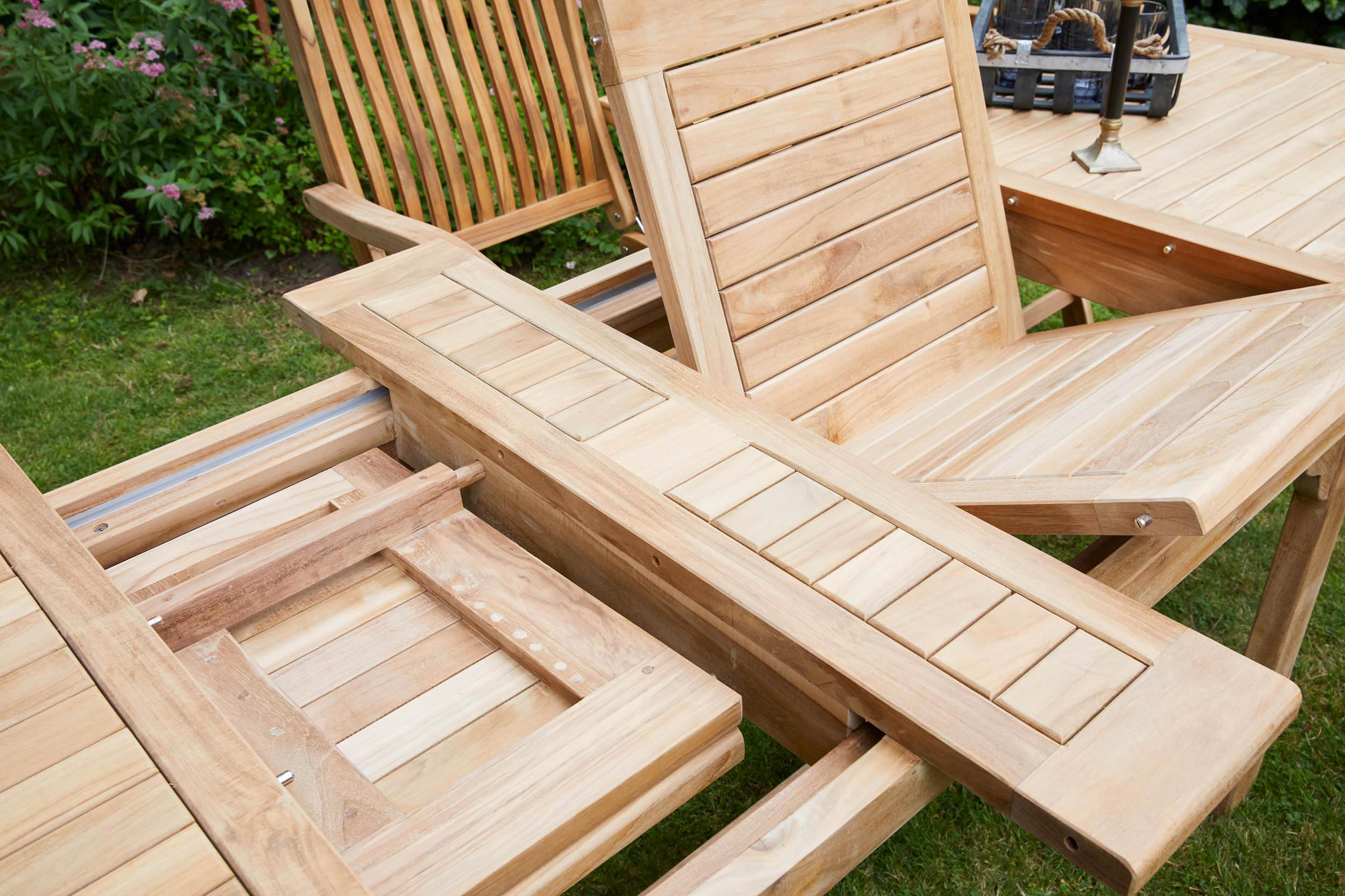Tisch Riva Teak rechteckig 180x100x75cm