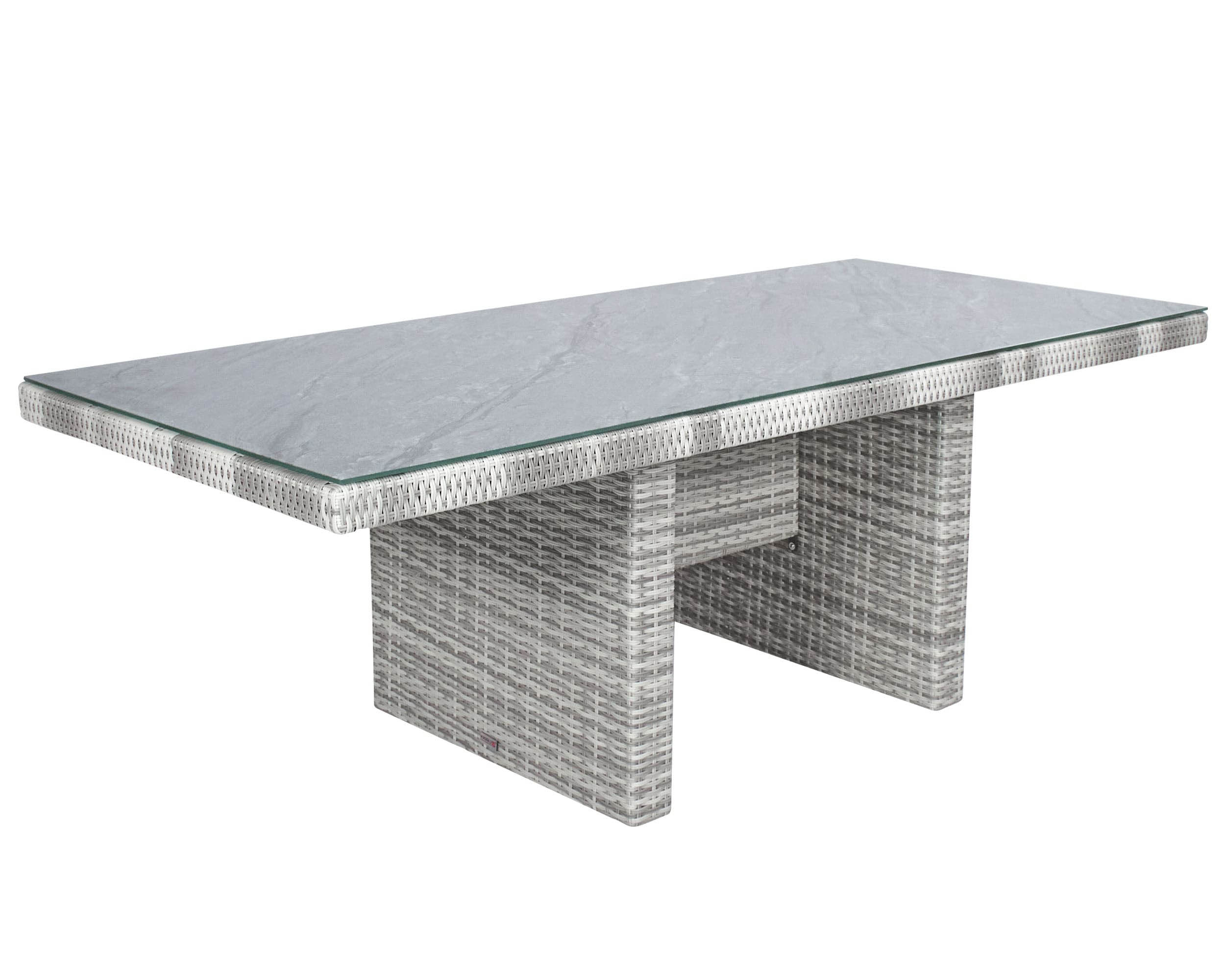 W-Tisch "Parma" 192 Glas keramik