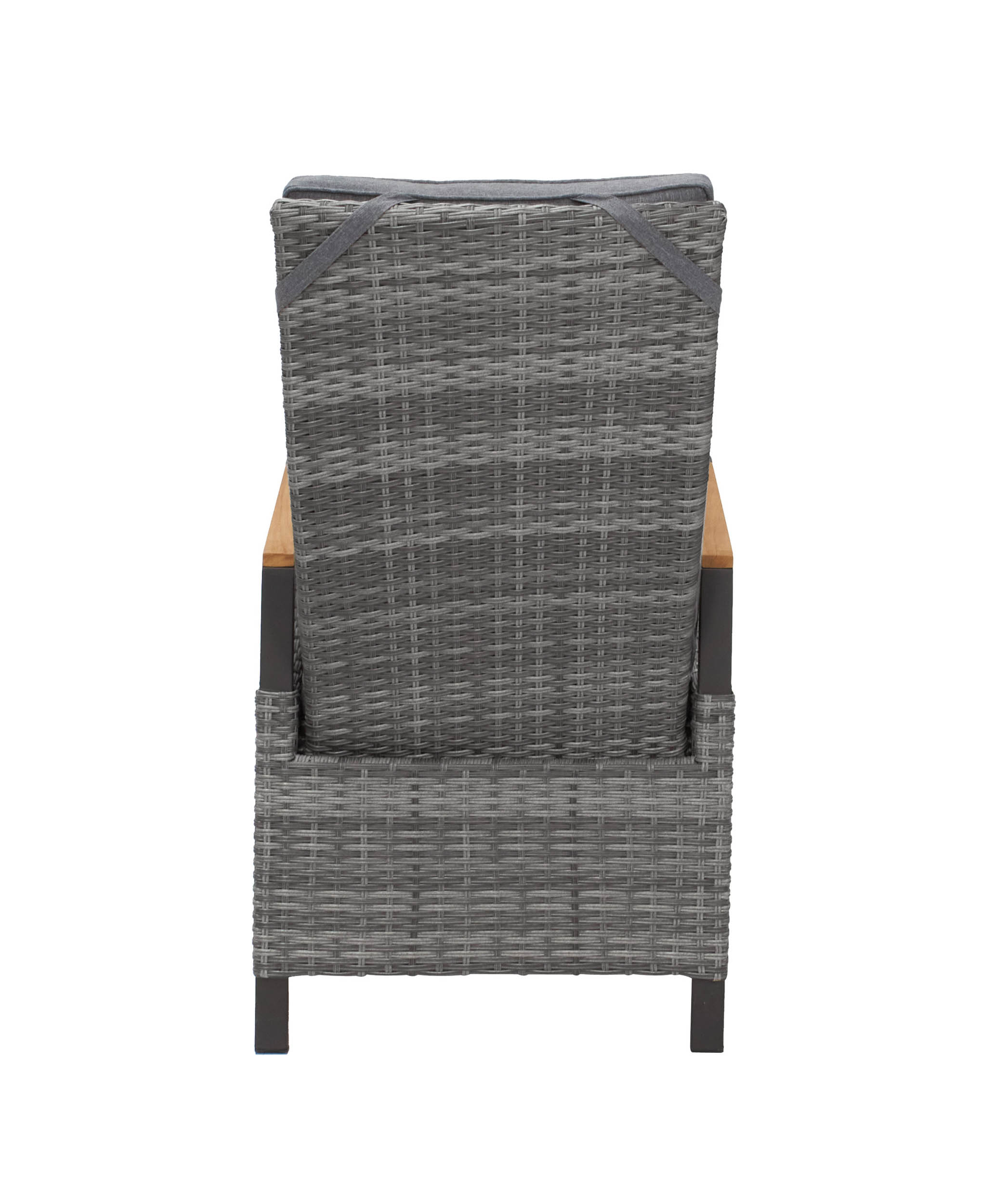 Positionsstuhl "Keramo" Teak ,natur grau