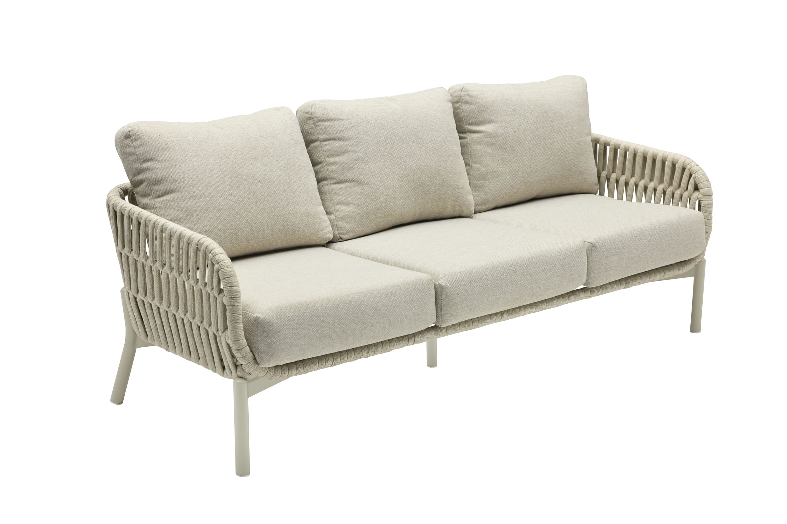3er Sofa "Terrano" Natur/Beige/Taupe