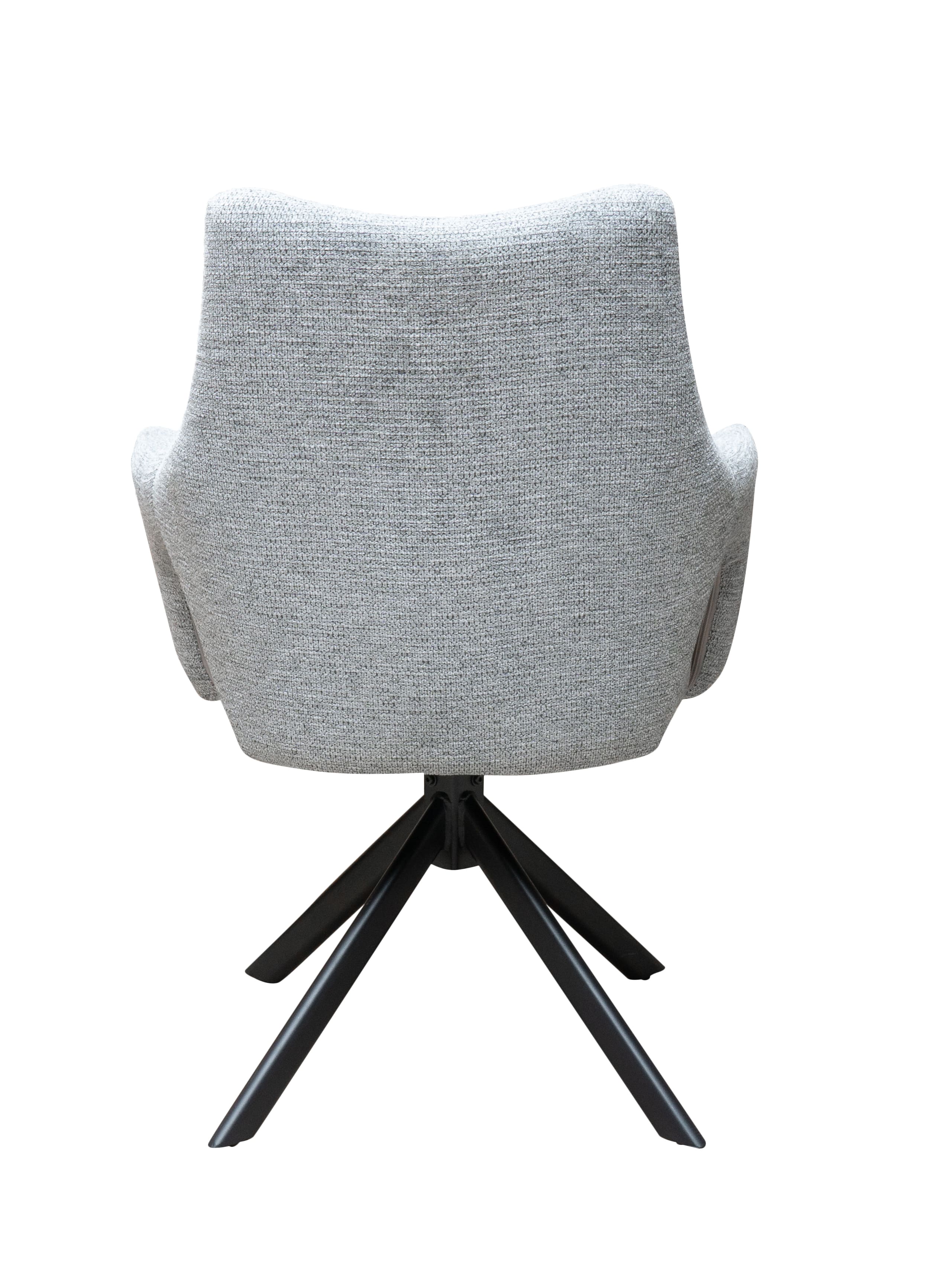 Drehstuhl Livrono Webstoff grau 62x60x85cm