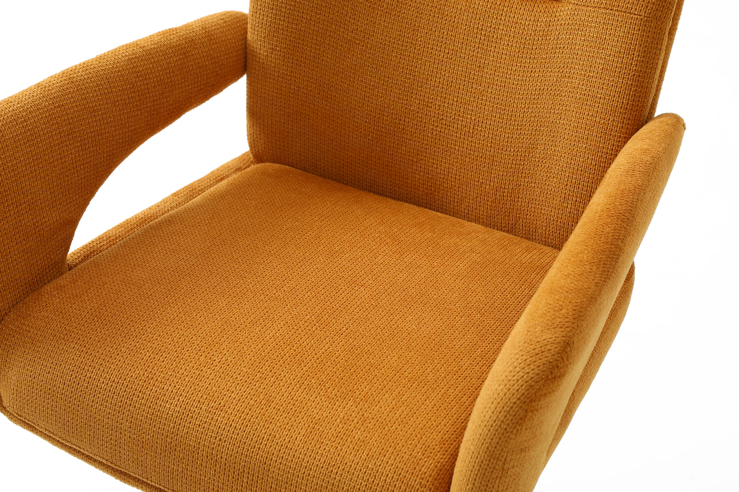 Drehstuhl Alto Webstoff gold 60x63x89cm