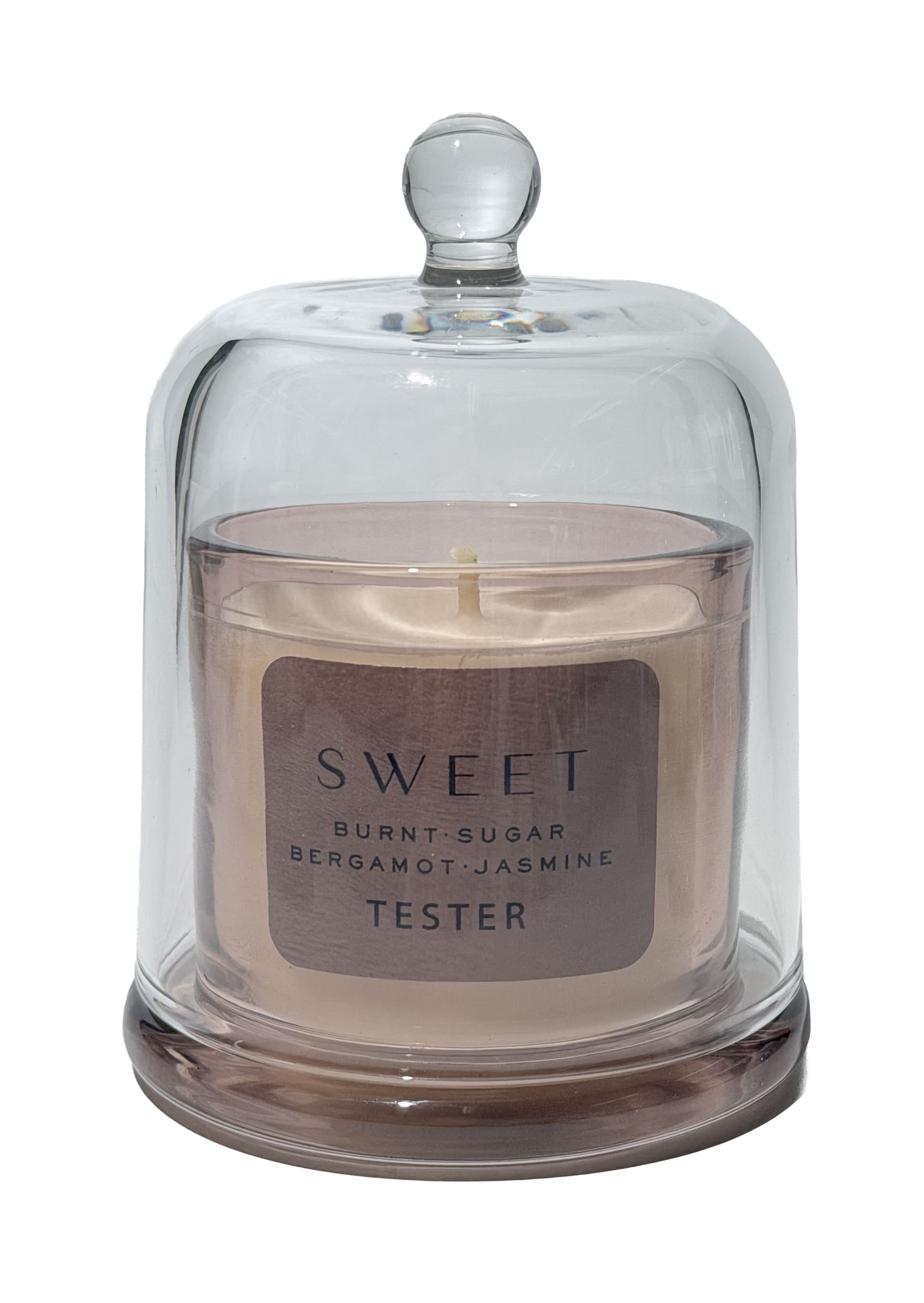 Caspiance - TESTER "Sweet" Duftkerze im Glasflakon
Kopfnote: Geißblatt, Zitrone