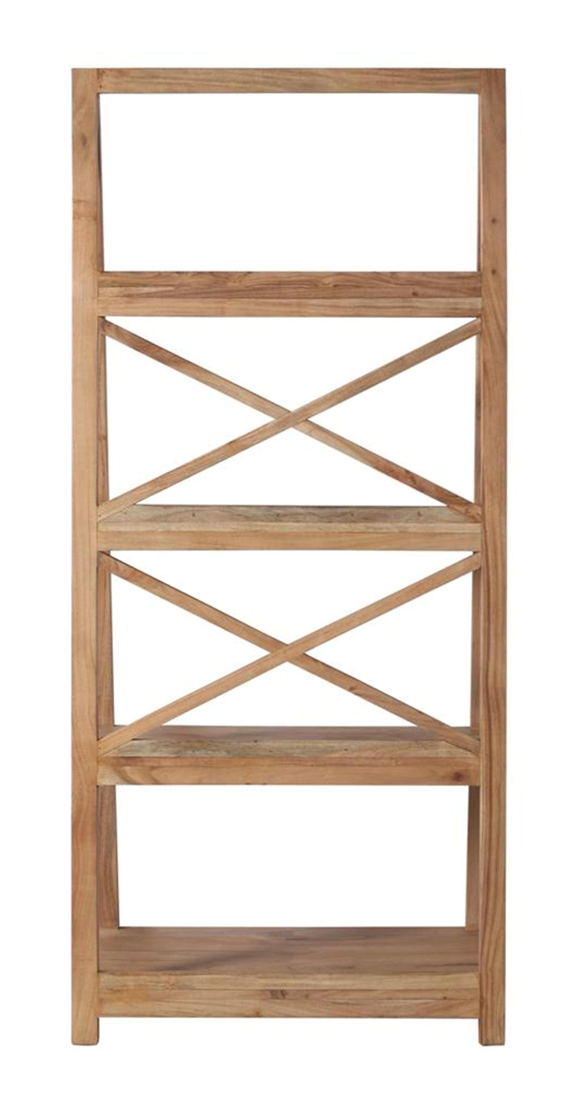 Leiterregal Stella stone 76x45x175cm