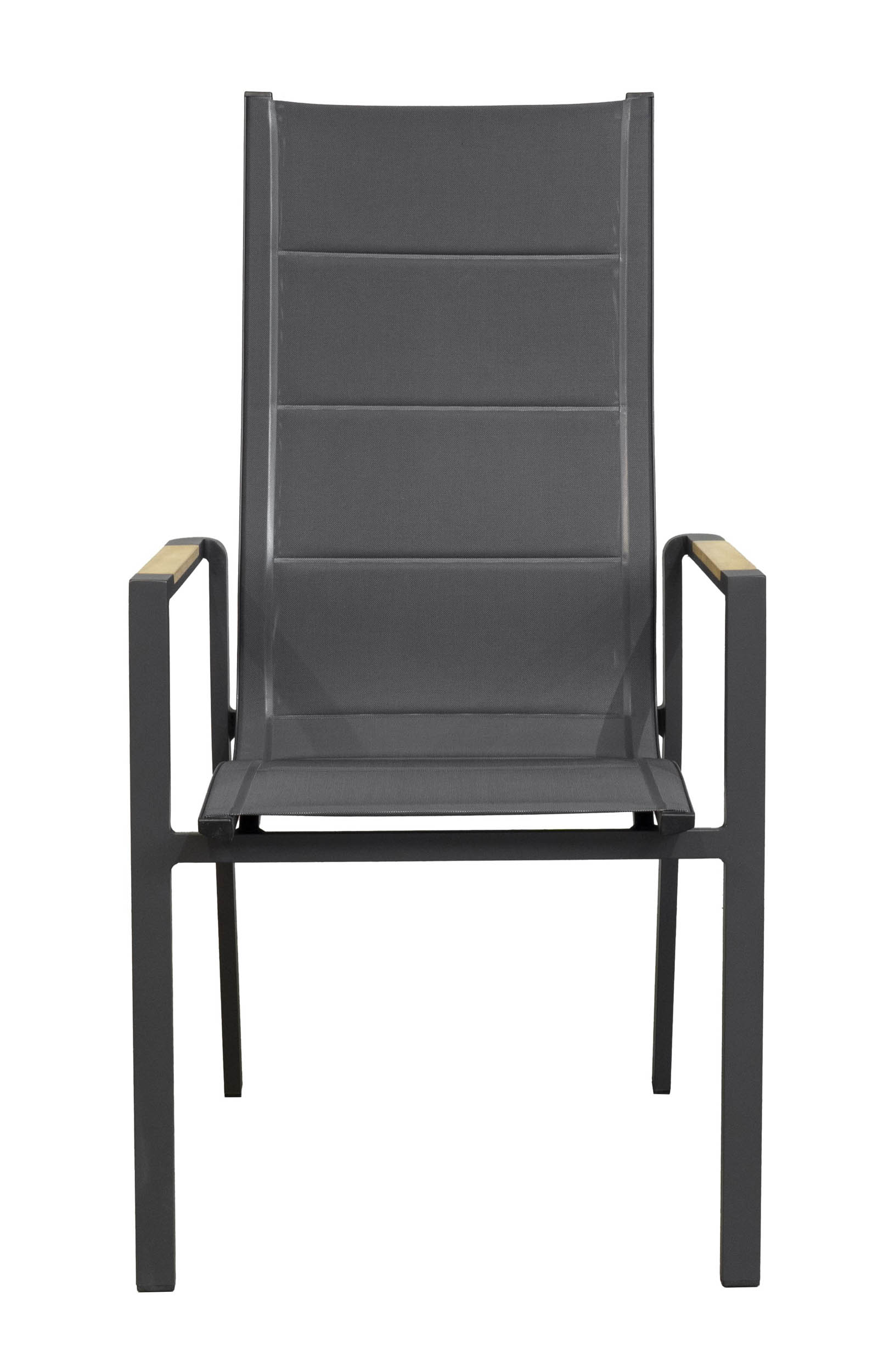 Hochlehner "Unicamo" mit Teak anthrazit