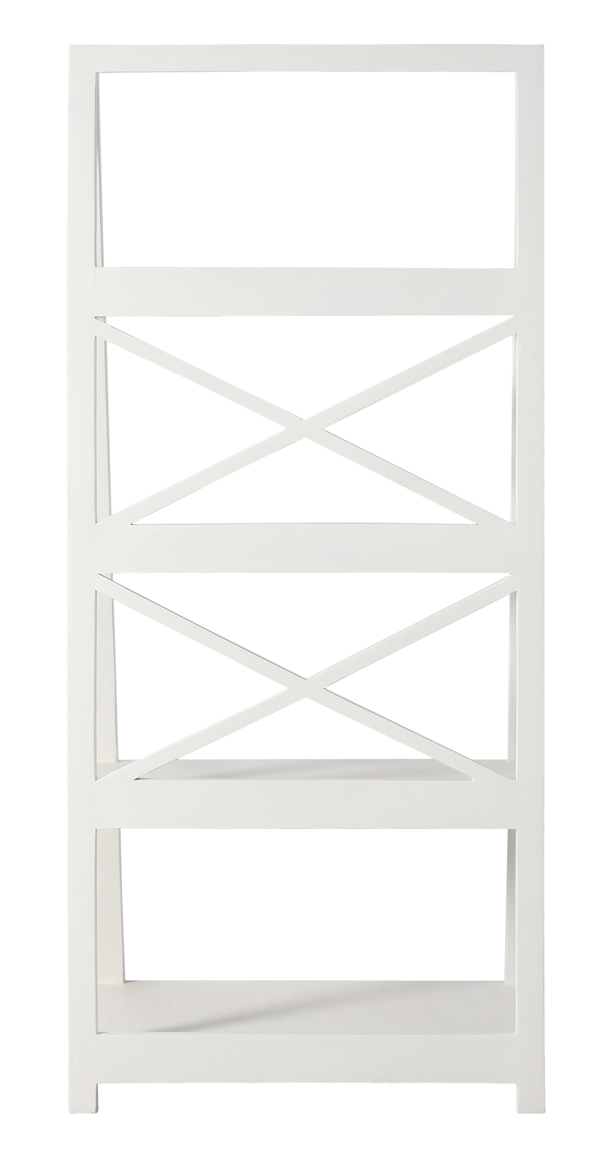 Leiterregal Stella weiß 76x45x175cm